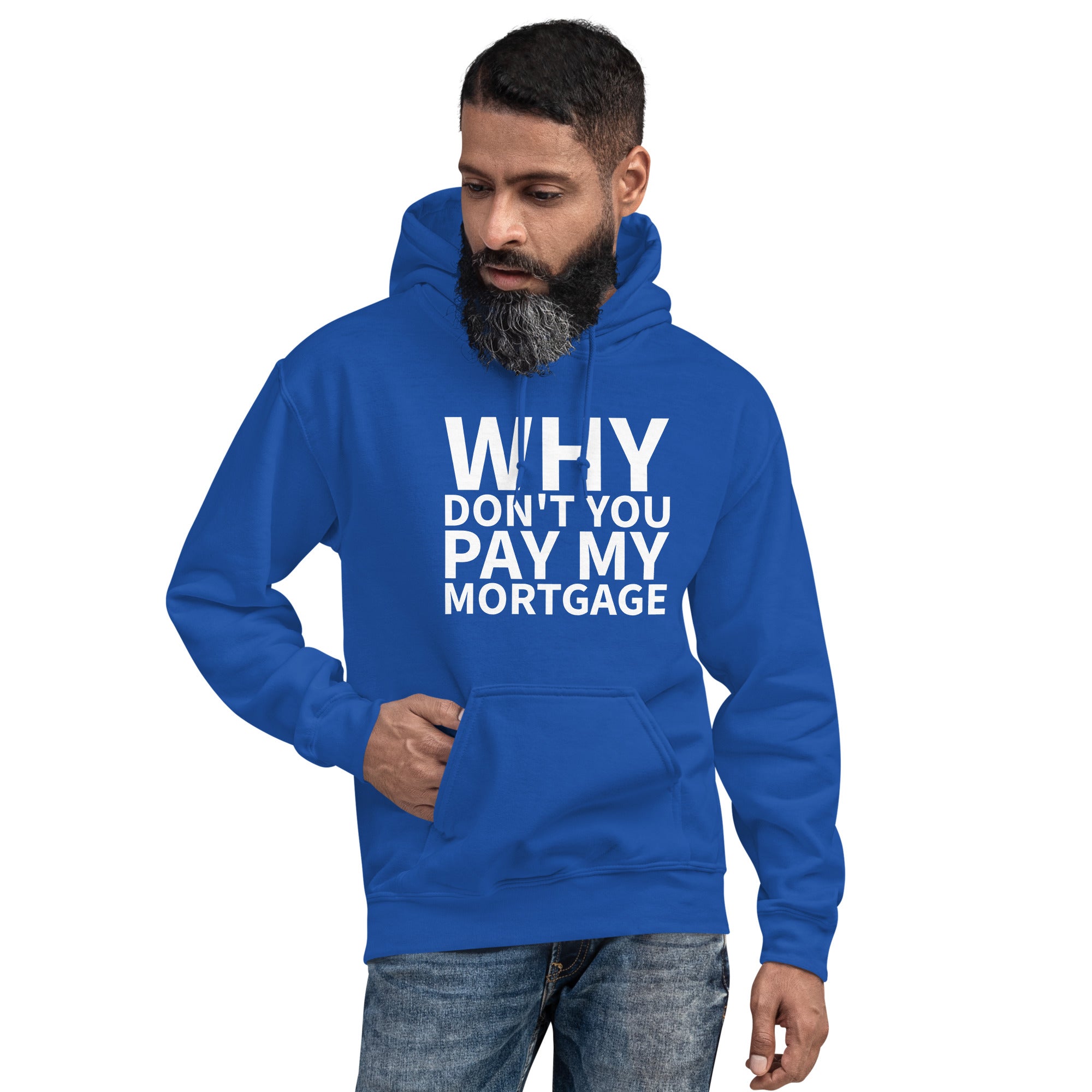 Humorous Trucker  Hoodie for Men Printful