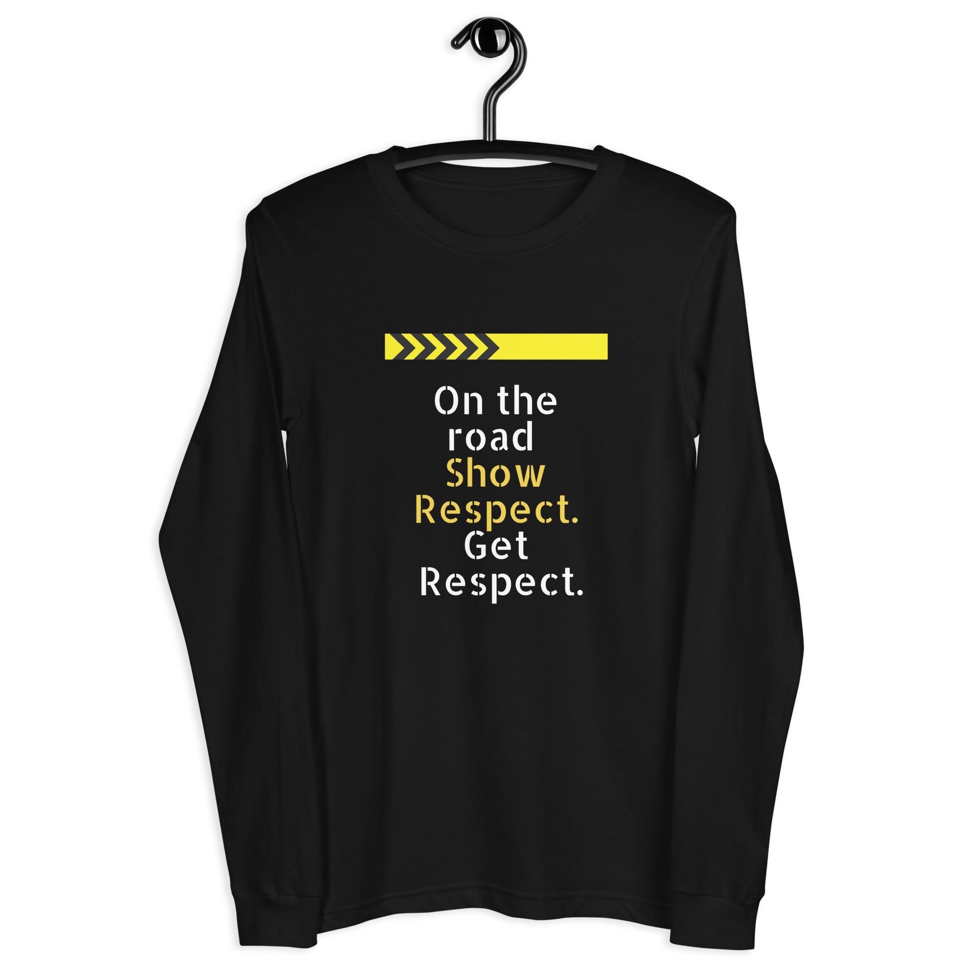 Show Respect Men's Long Sleeve T-shirt | POD Sarto