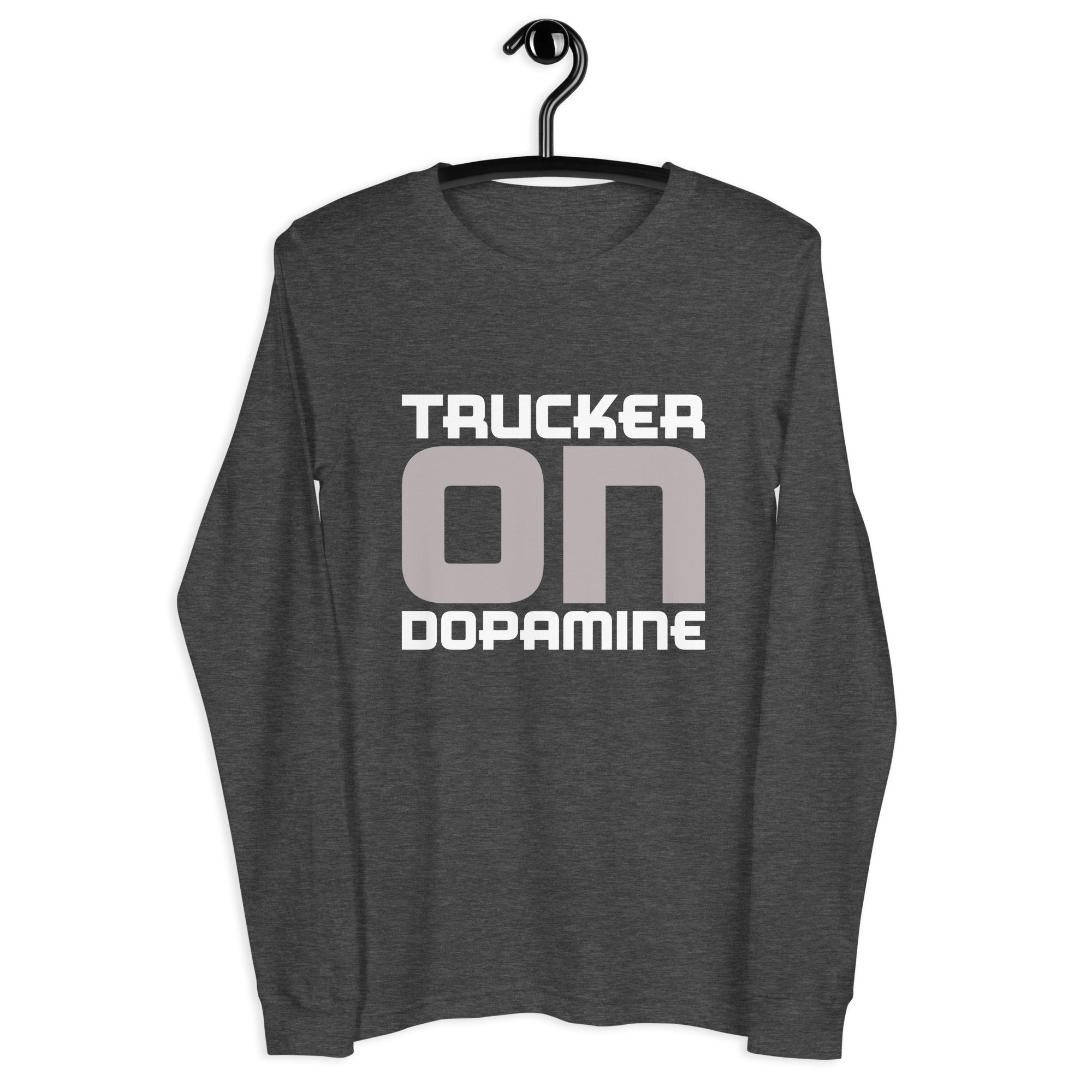 Trucker on Dopamine Women's Long Sleeve T-Shirt - POD Sarto