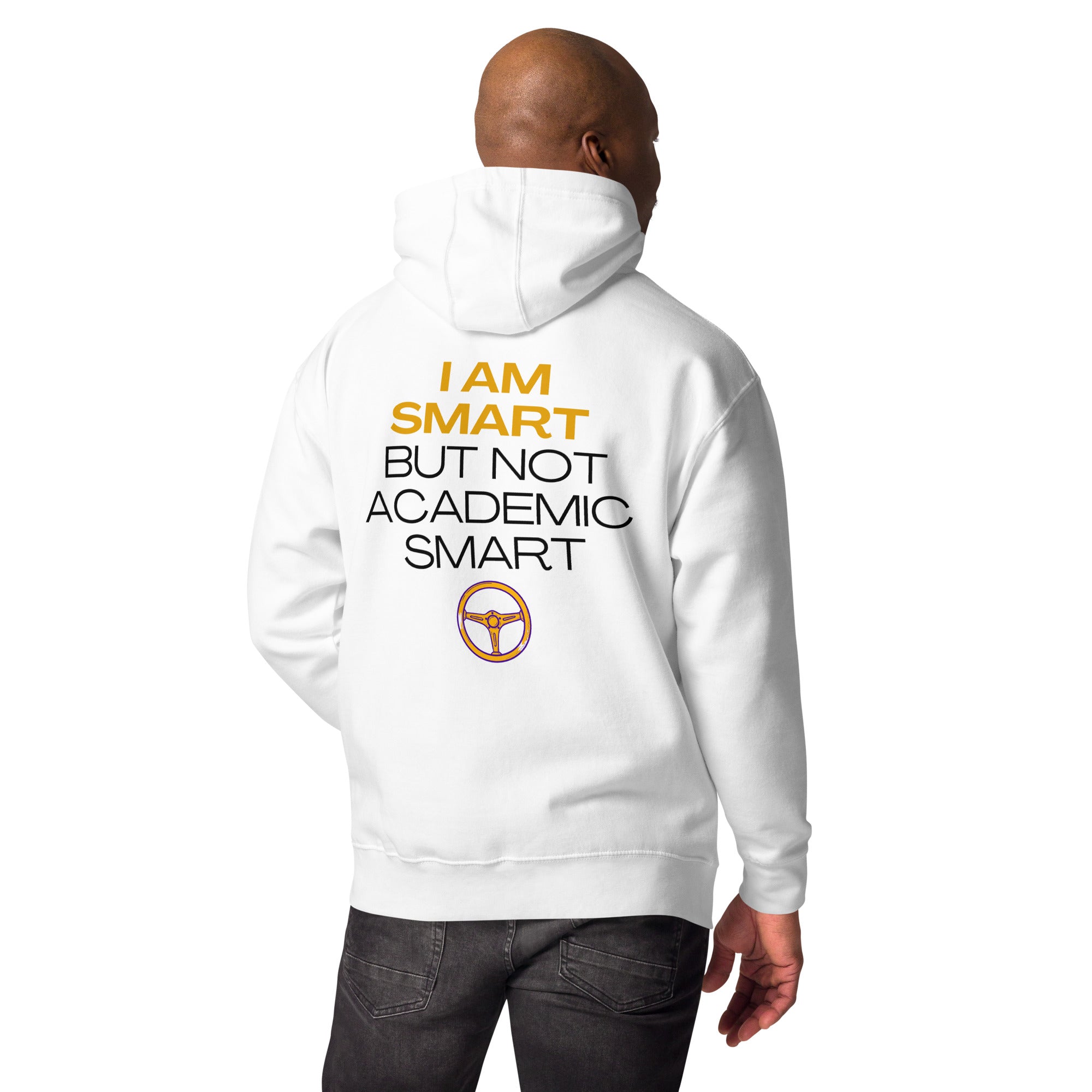 I am Smart Hoodie for Men | POD Sarto