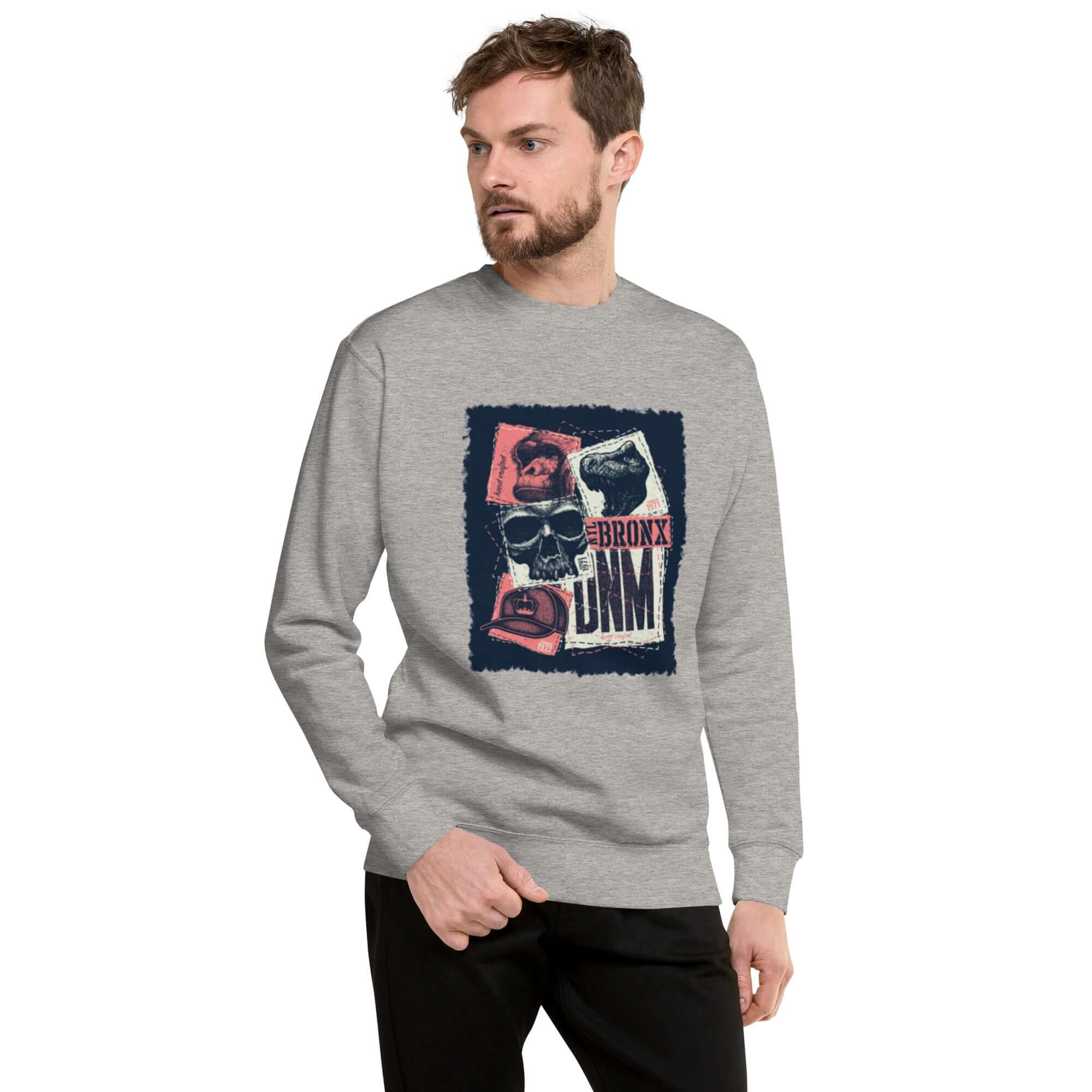 Bronx Men's Sweatshirt - POD SARTO