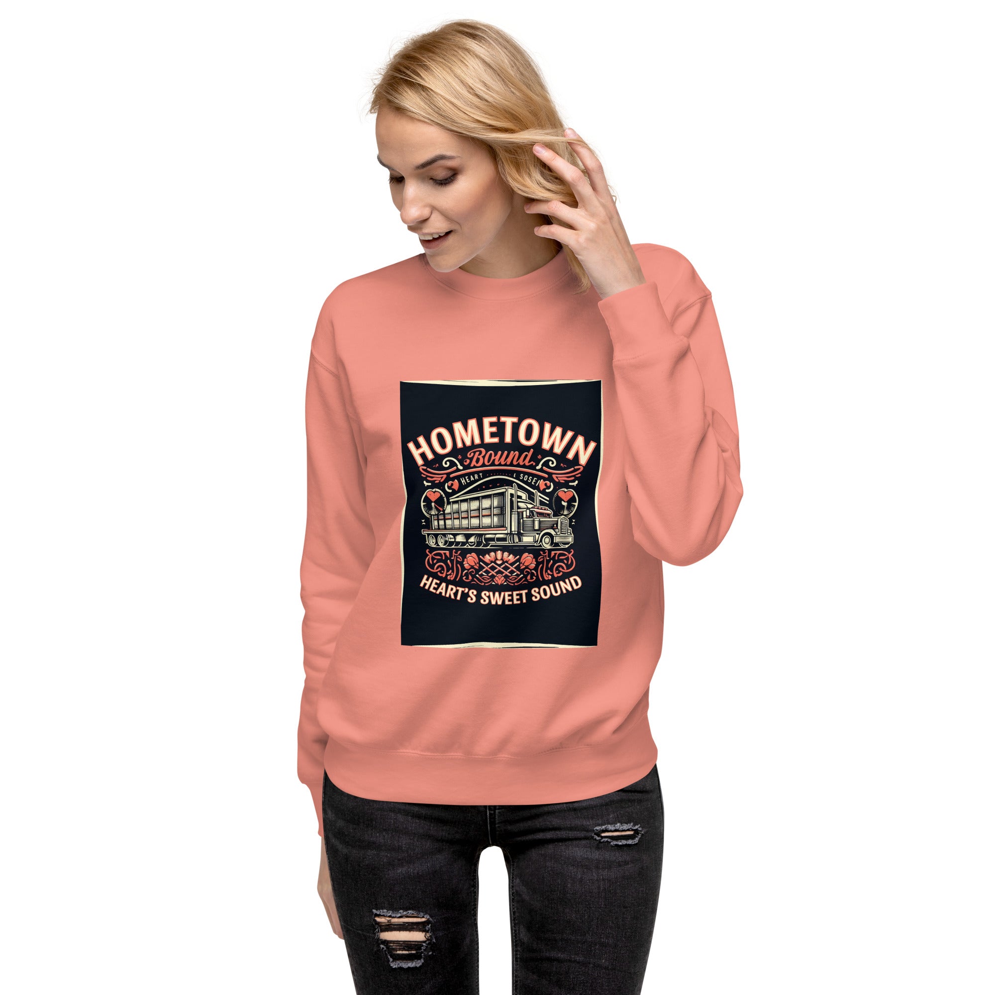 Hometown Bound Women's Sweatshirt - POD Sarto