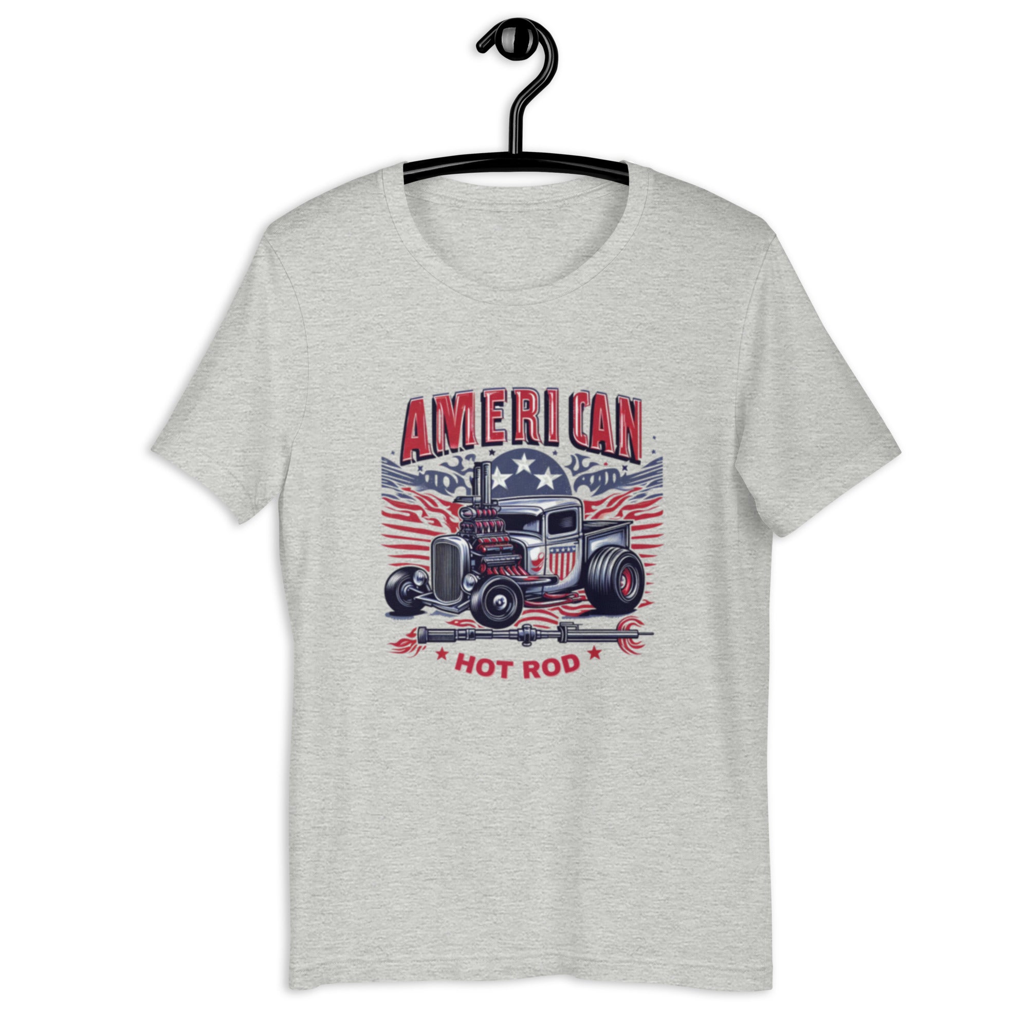 American Hot Rod Trucker T-shirt for Men | POD Sarto