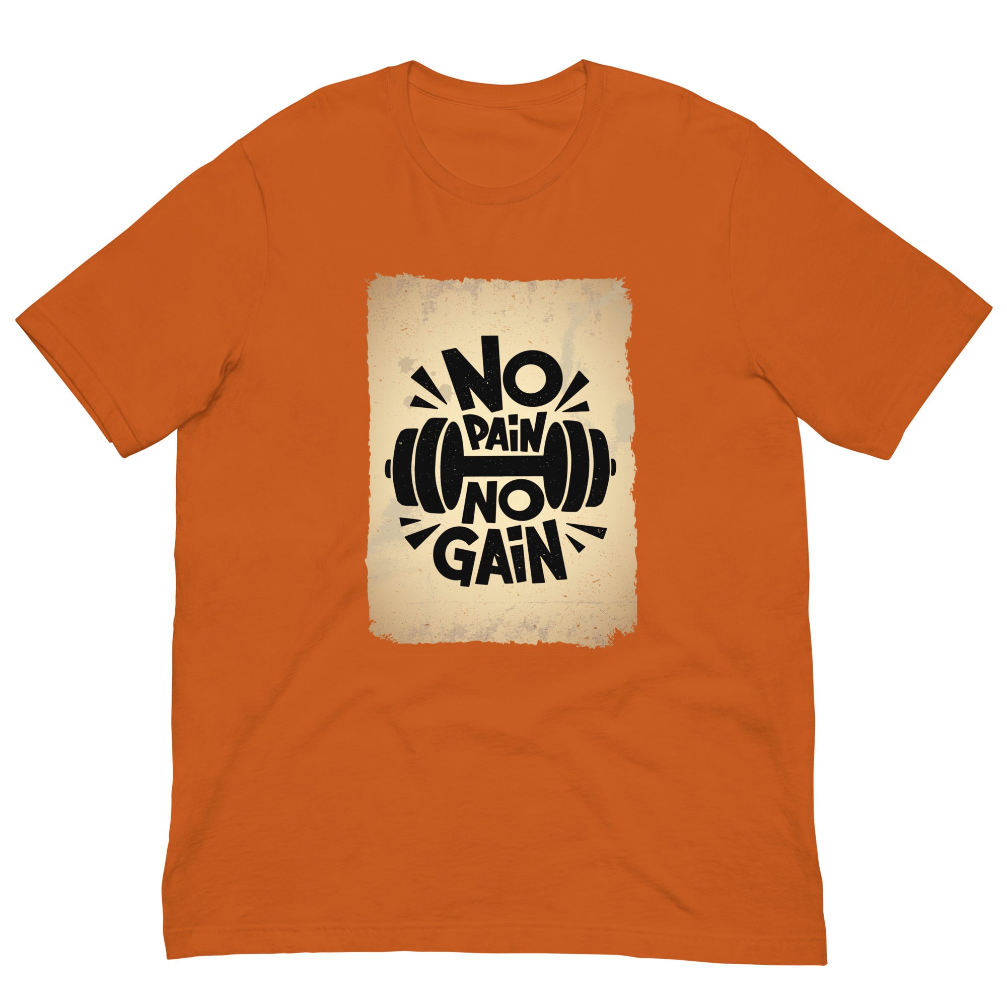 No Pain No Gain T-Shirt for Men - POD Sarto