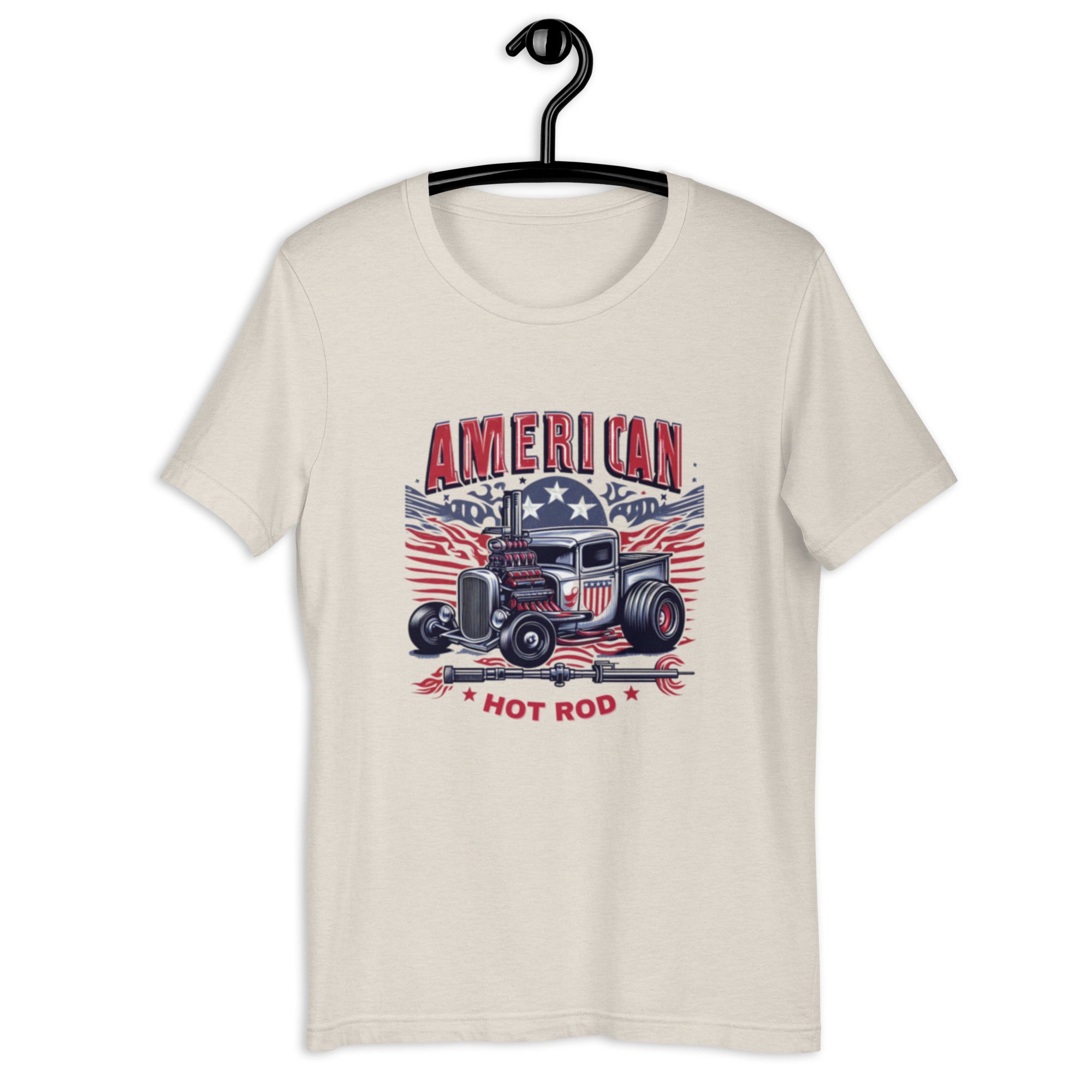 American Hot Rod Trucker T-shirt for Men | POD Sarto