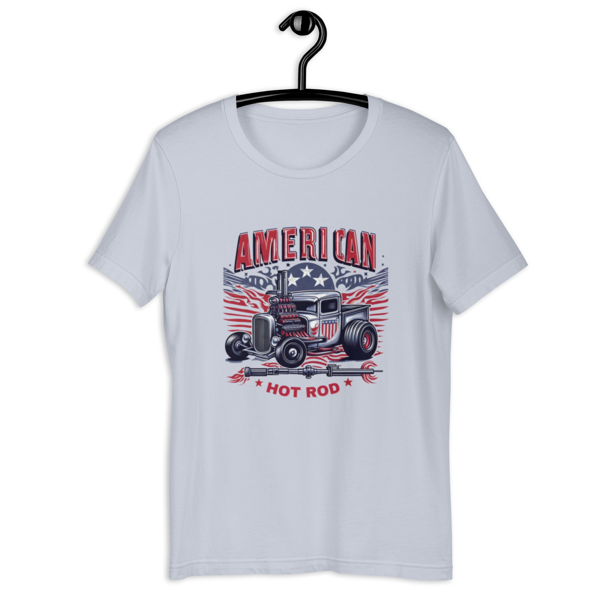 American Hot Rod Trucker T-shirt for Men | POD Sarto