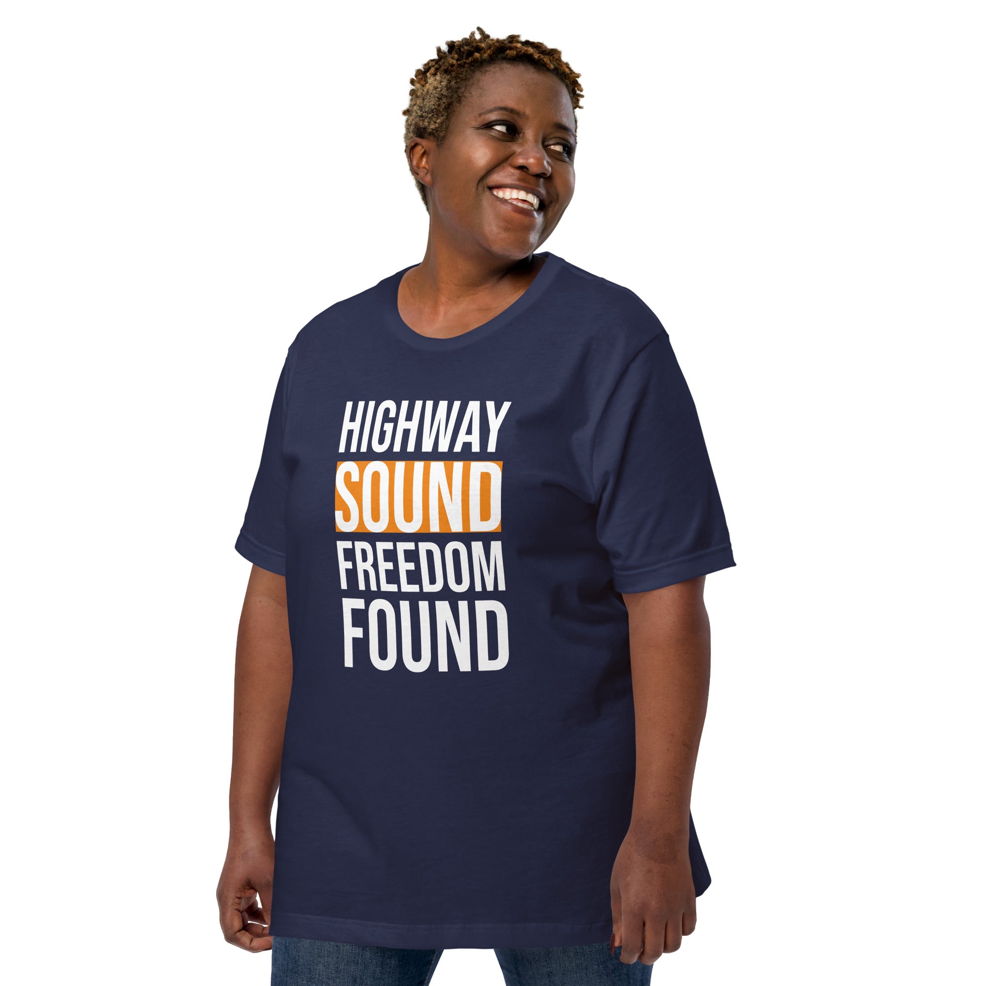 Highway Sound Freedom Found T-shirt for Women - POD Sarto