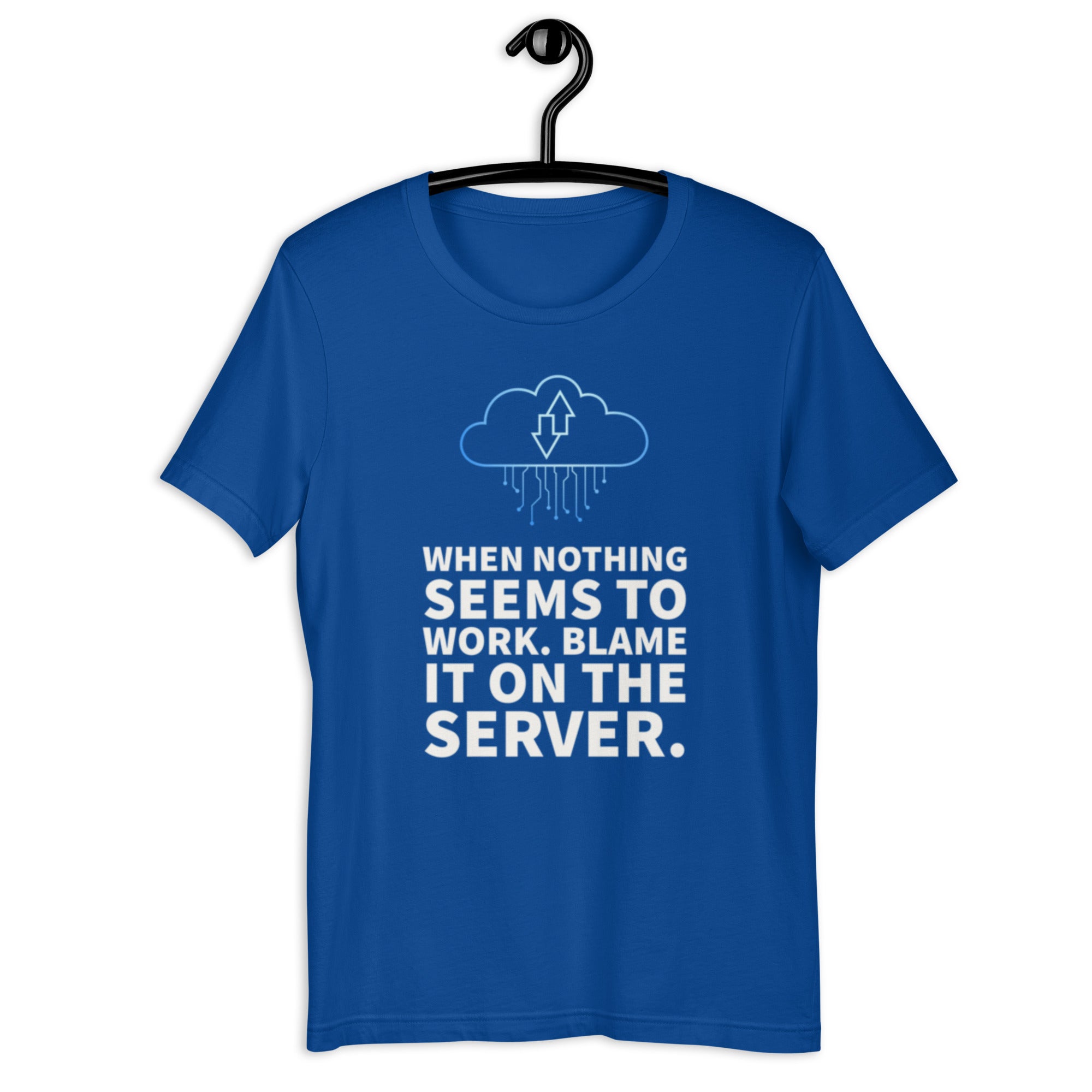 Blame The Server Men's T-shirt | Coding T-shirt | POD SARTO