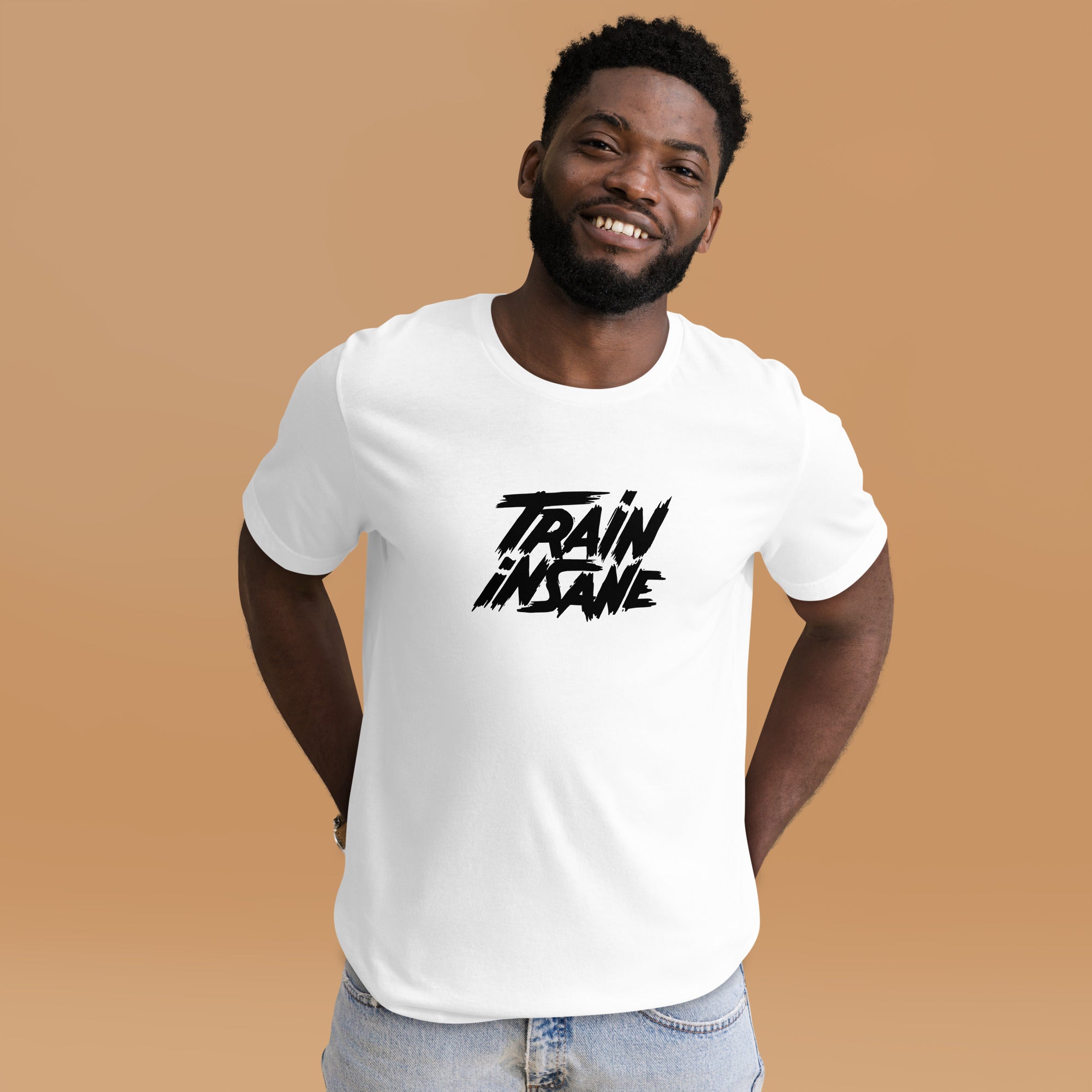 Train Insane T-Shirt for Men - POD Sarto