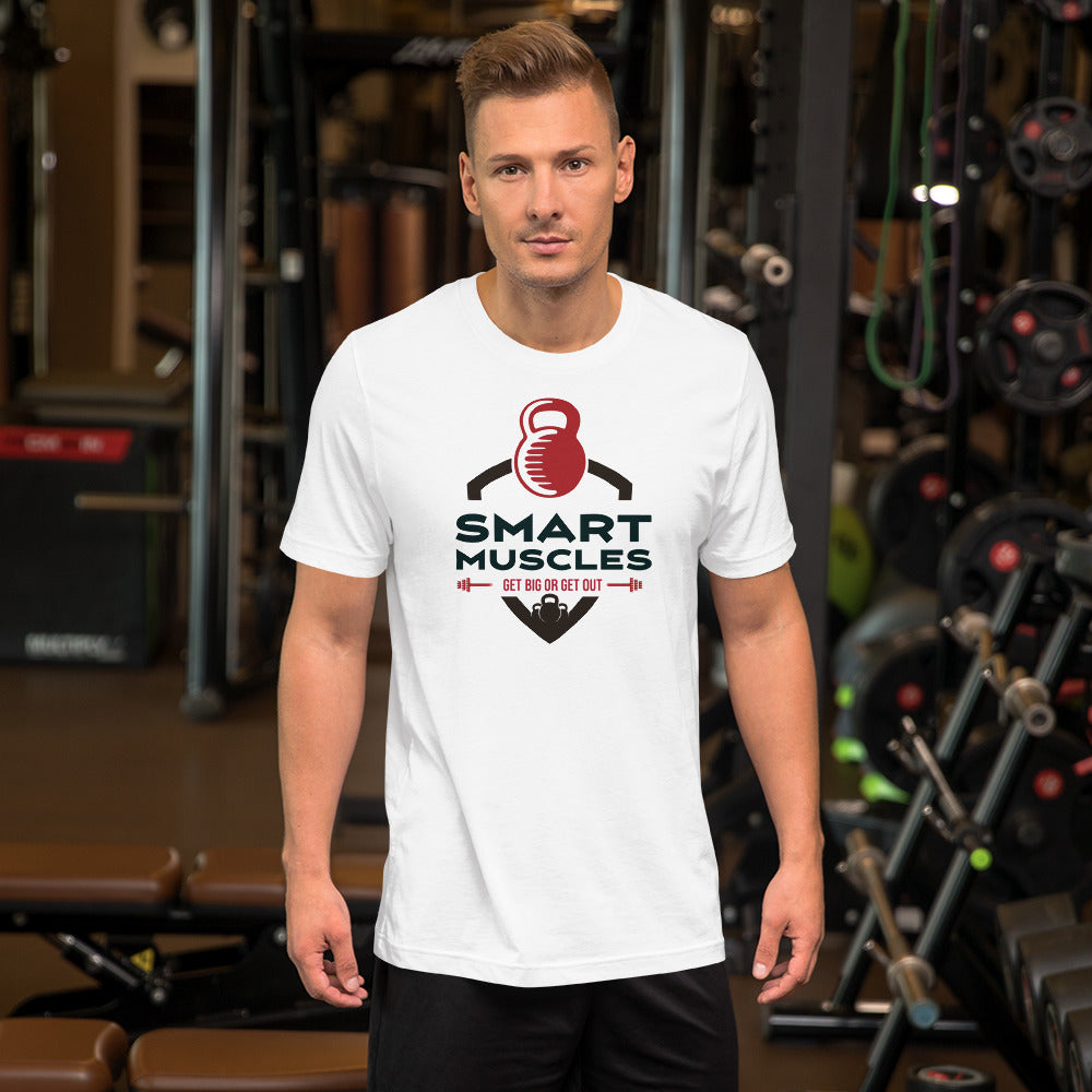 Smart Muscles T-Shirt for Men - POD Sarto