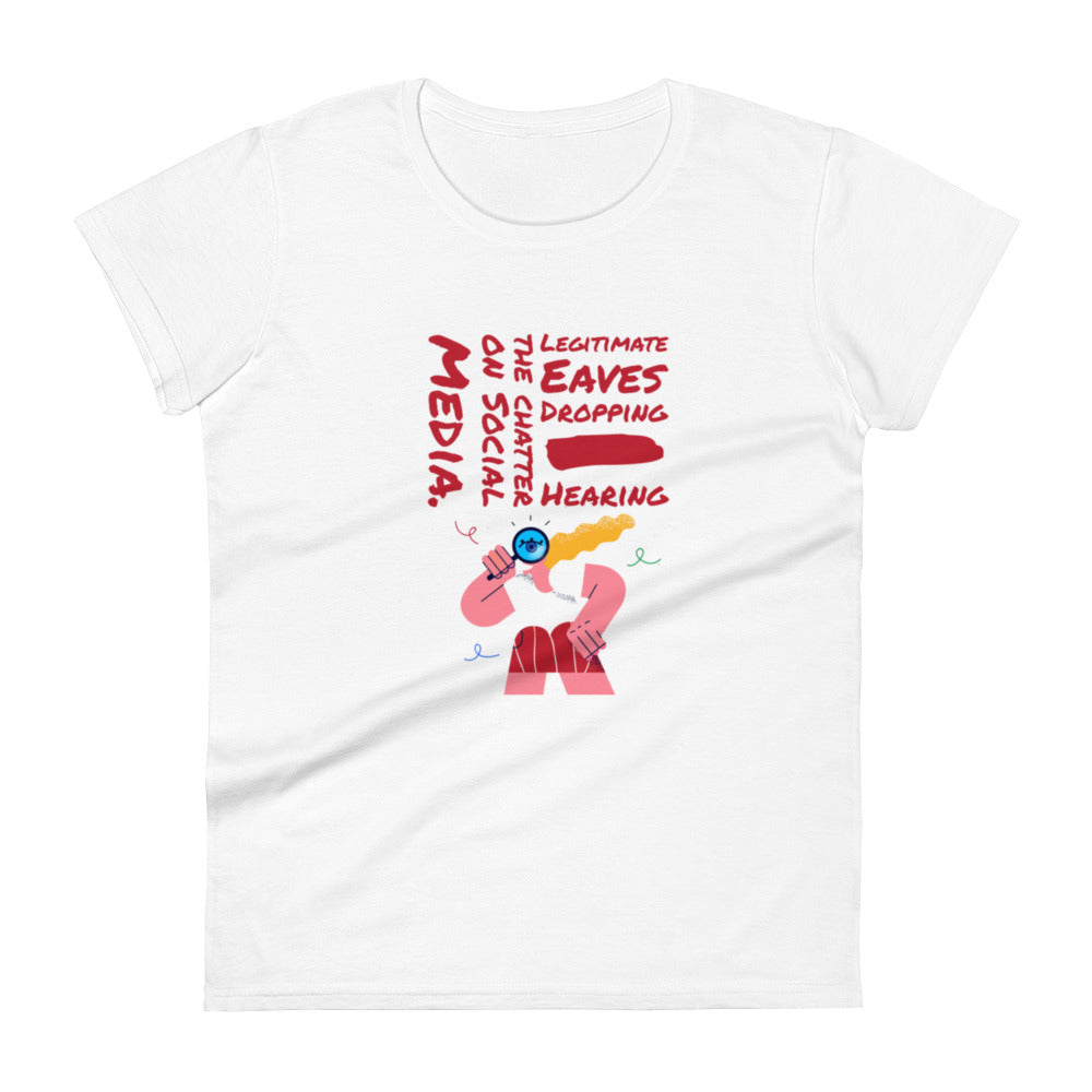 Social Maven Detective T-shirt for Women - POD SARTO