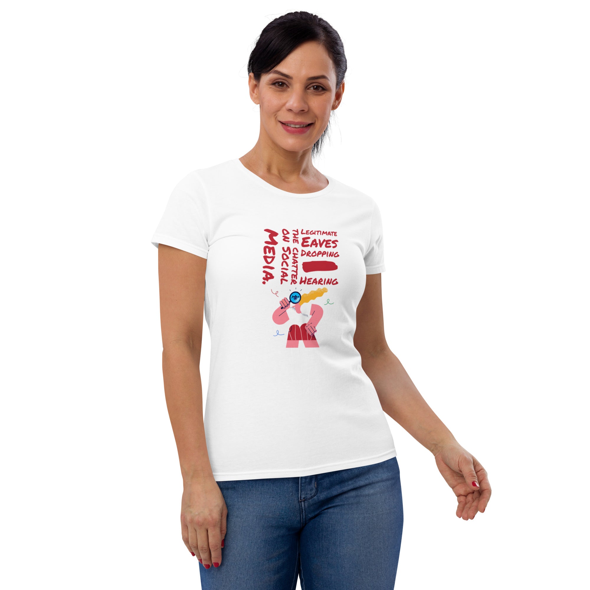 Social Maven Detective T-shirt for Women - POD SARTO