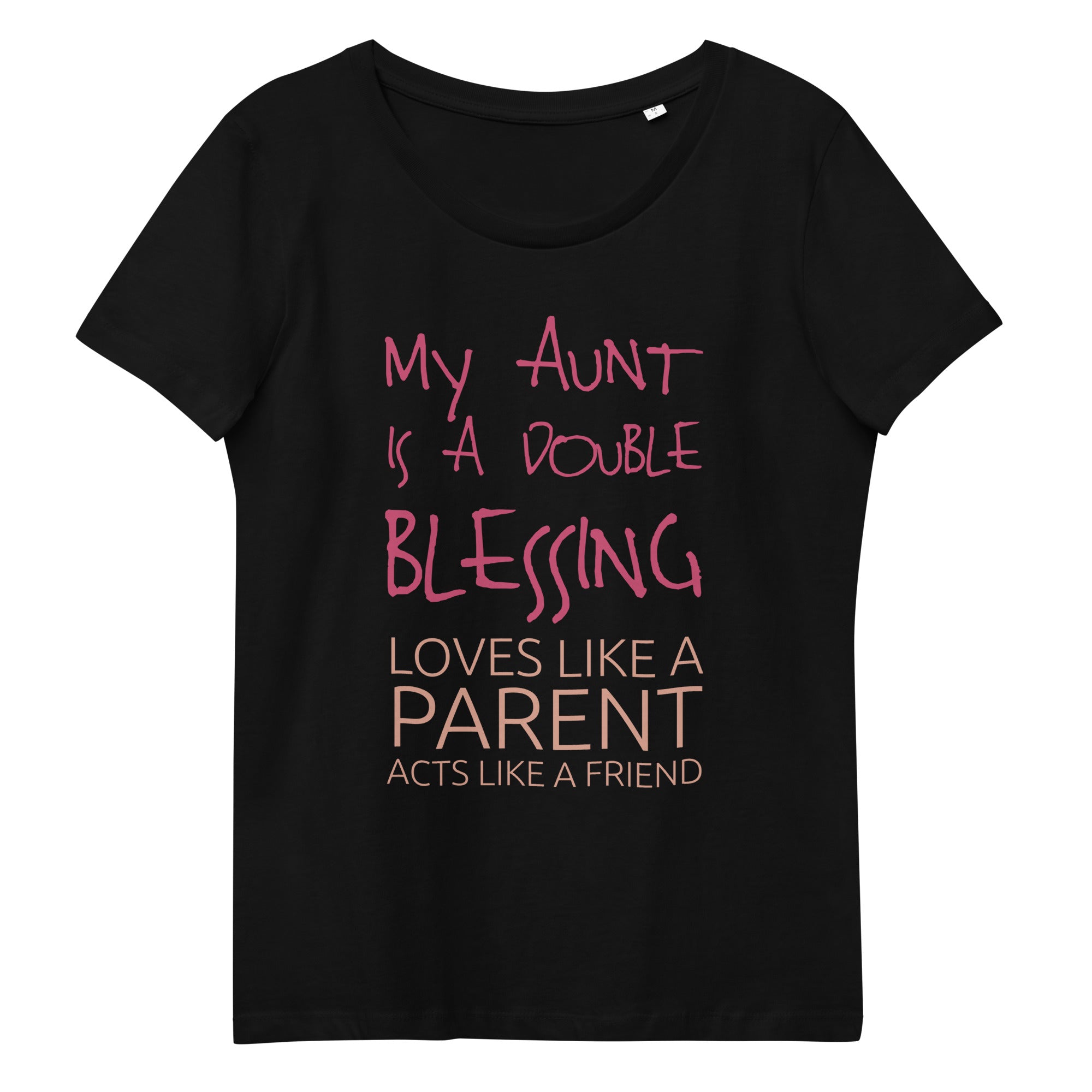 Double Blessing Aunt T-Shirt for Women | Gift for an Aunt | POD Sarto