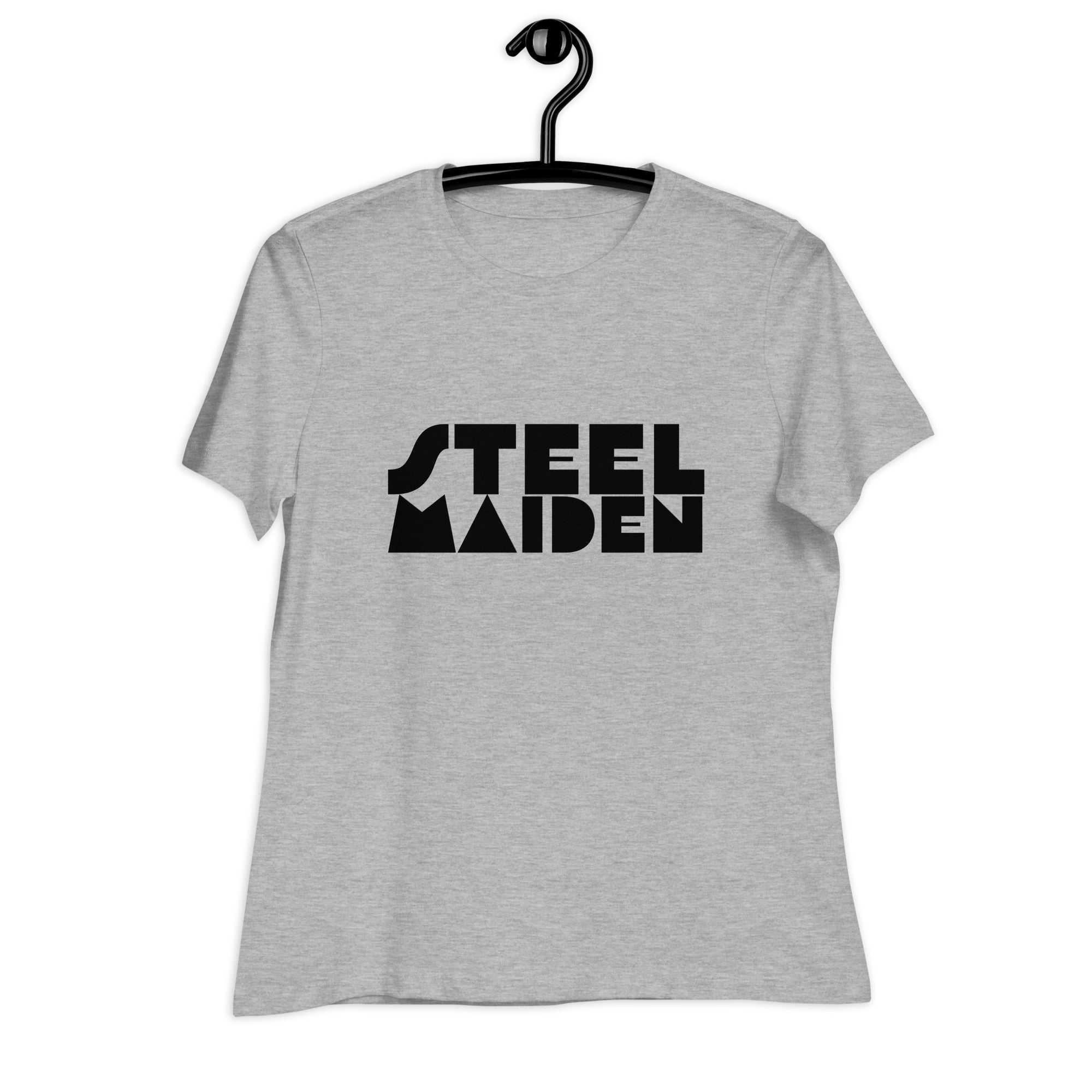 Steel Maiden T-Shirt for Women - POD Sarto