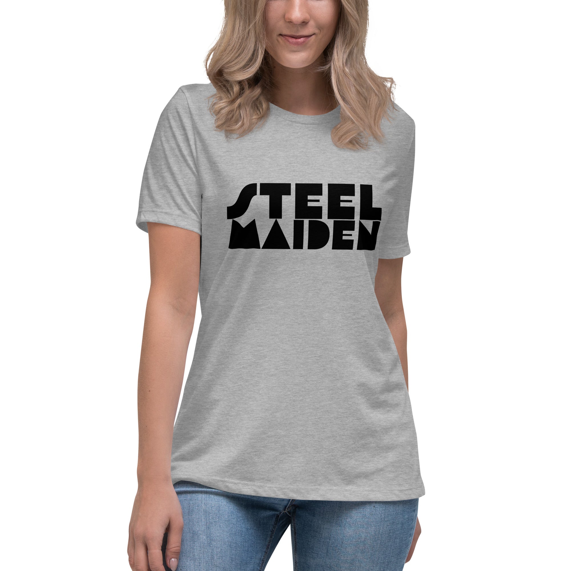 Steel Maiden T-Shirt for Women - POD Sarto