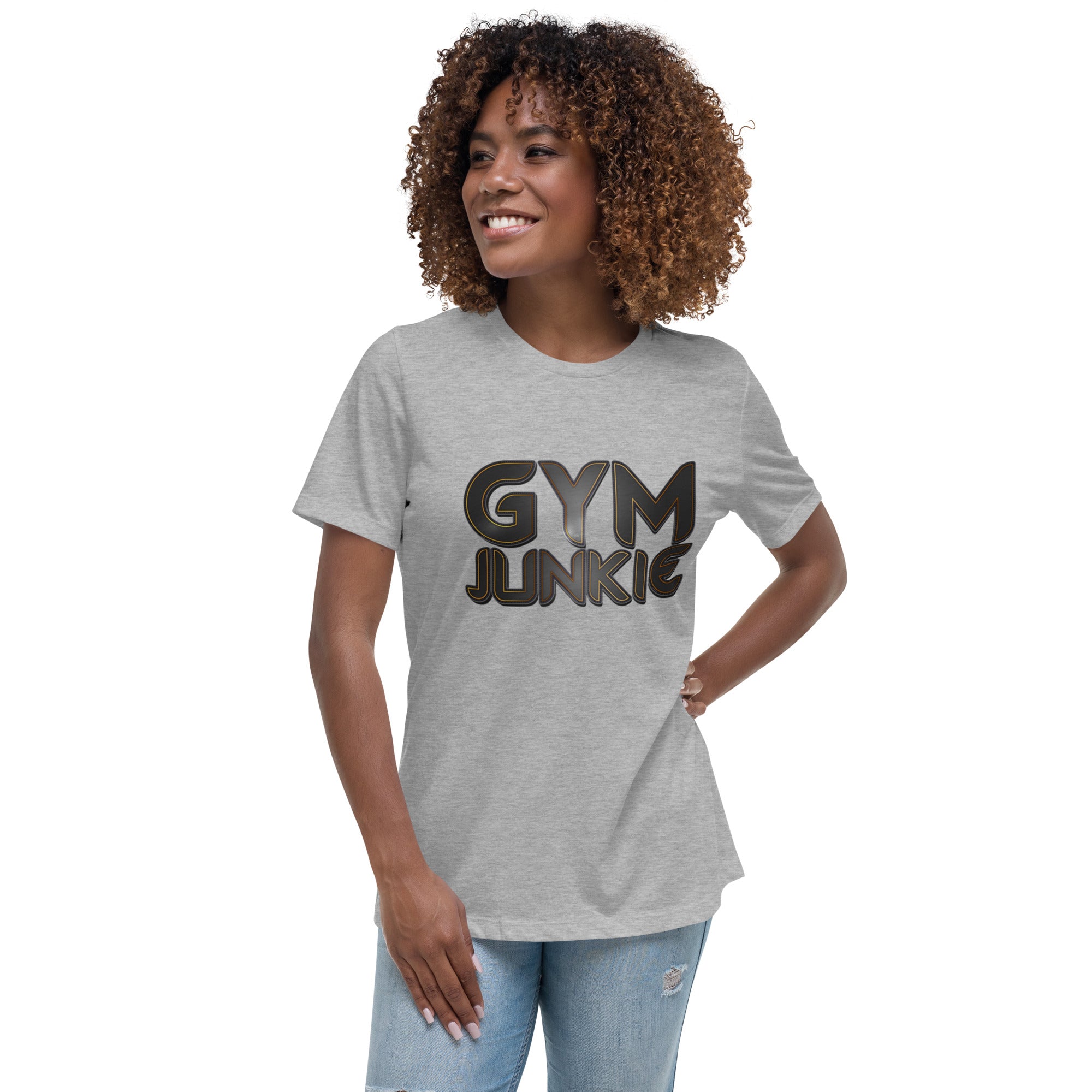 Gym Junkie T-Shirt for Women - POD Sarto