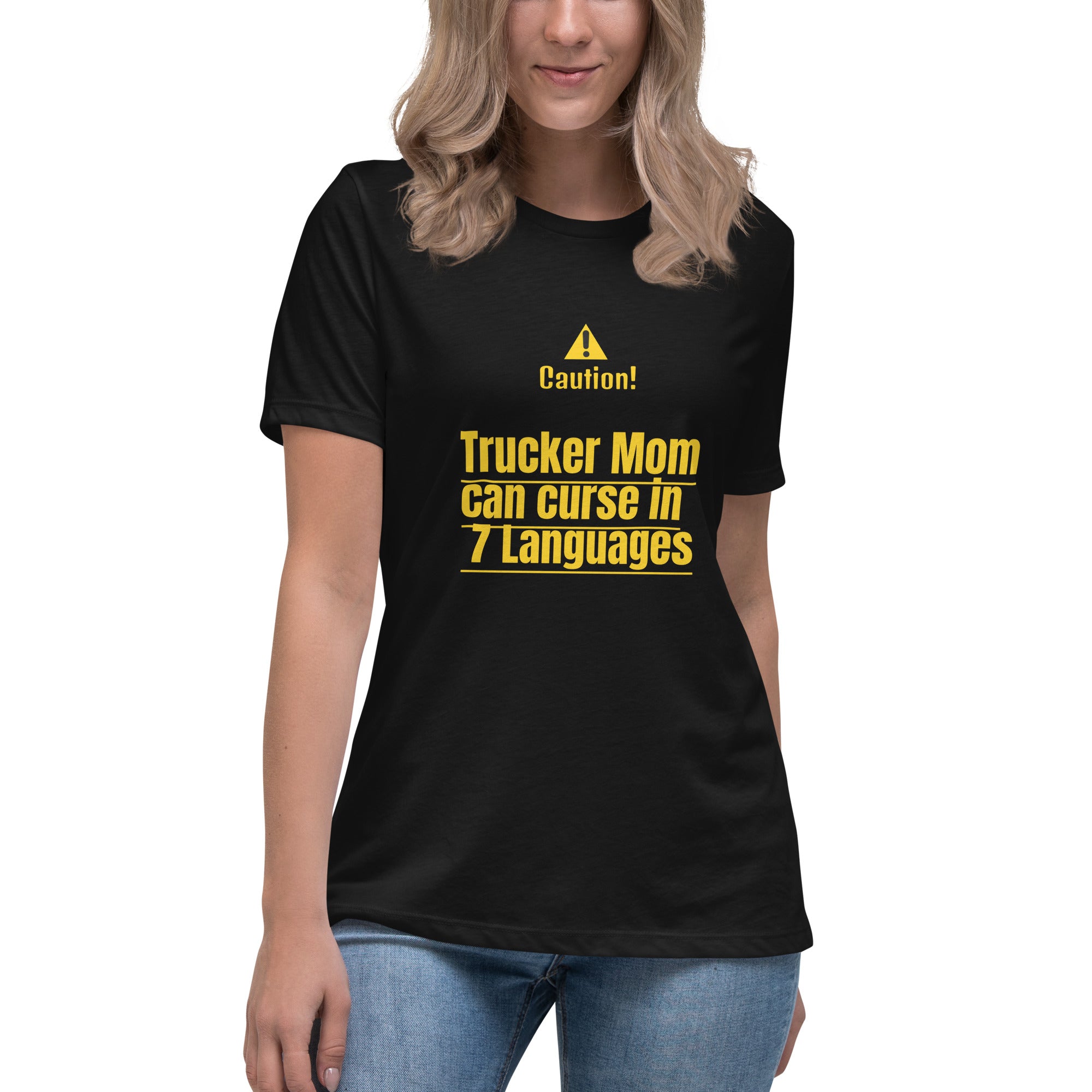 Trucker Mom's Curse T-Shirt for Women - POD Sarto