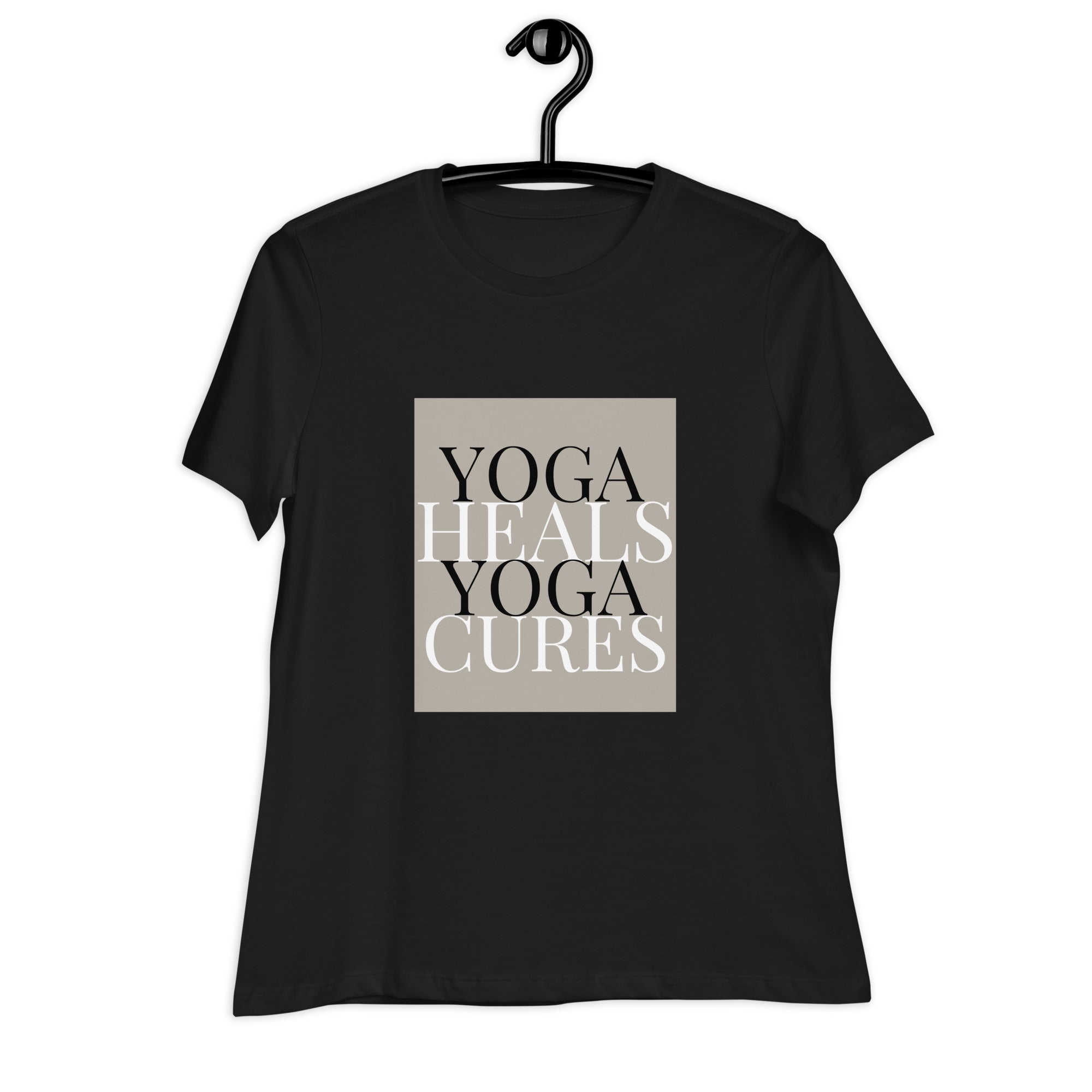 Yoga Heals Yoga Cures Women's T-Shirt - POD SARTO
