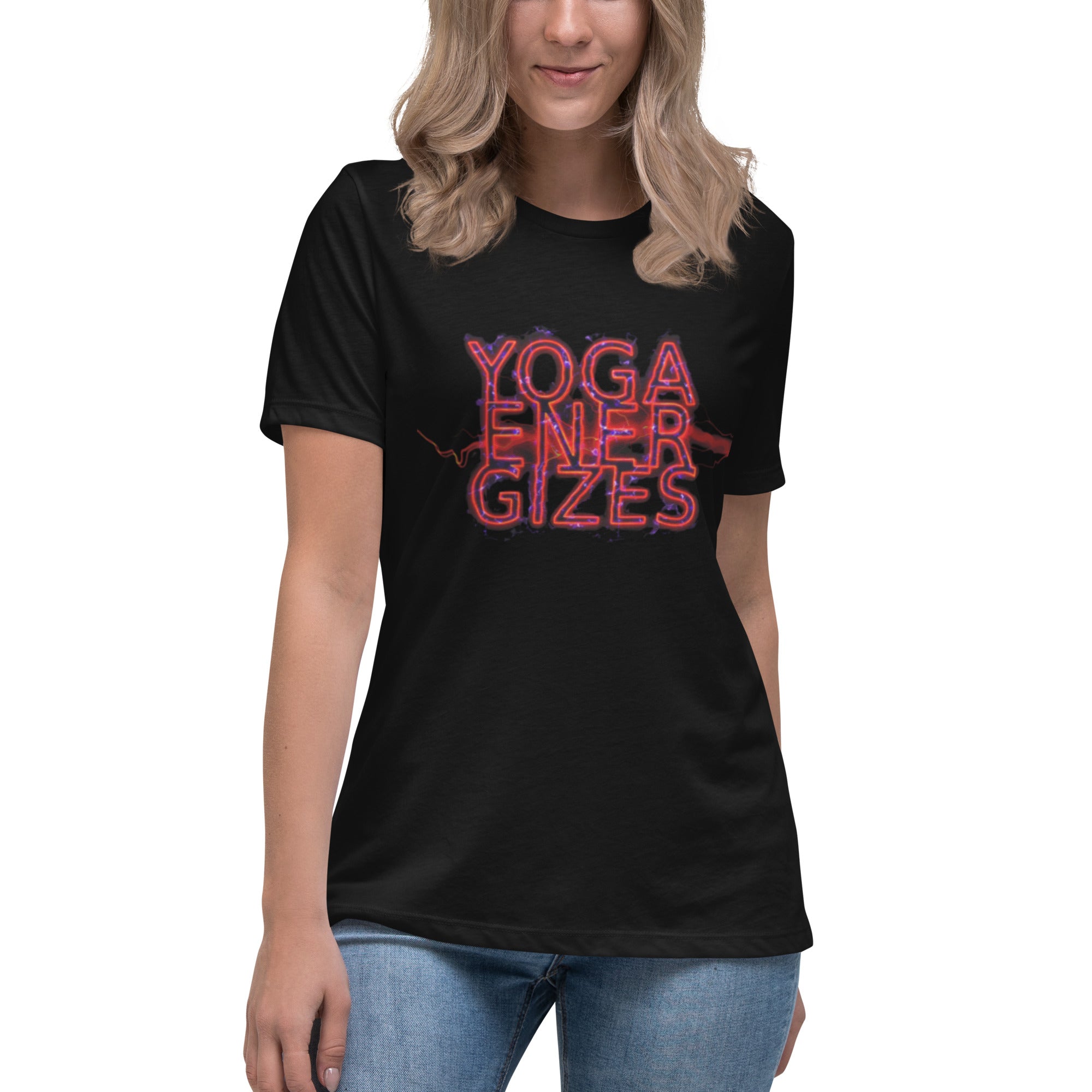 Yoga Energizes Women's T-shirt - POD SARTO