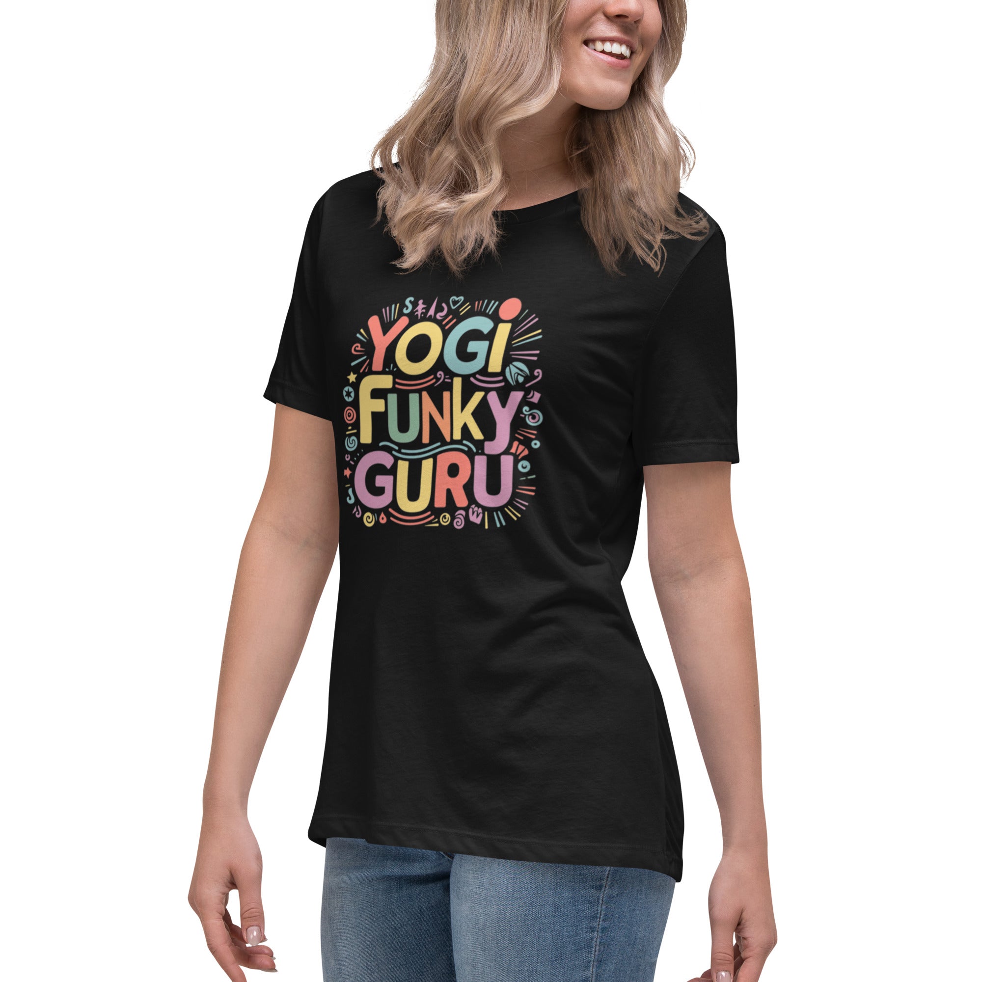 Yogi Funky Guru Women's T-shirt - POD SARTO