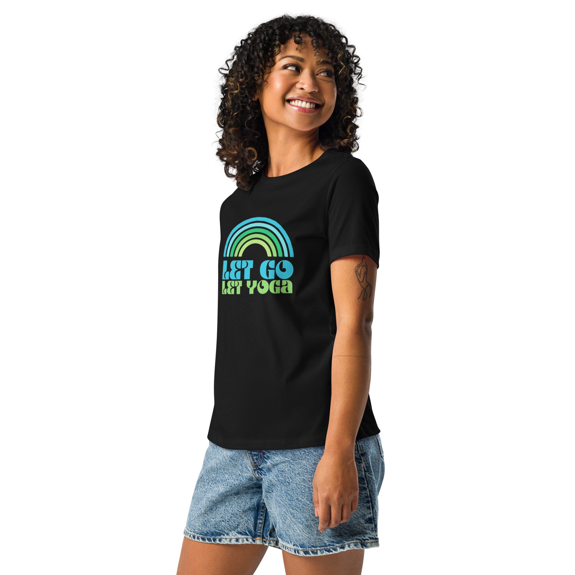 Let Go Let Yoga Women's T-shirt - POD SARTO