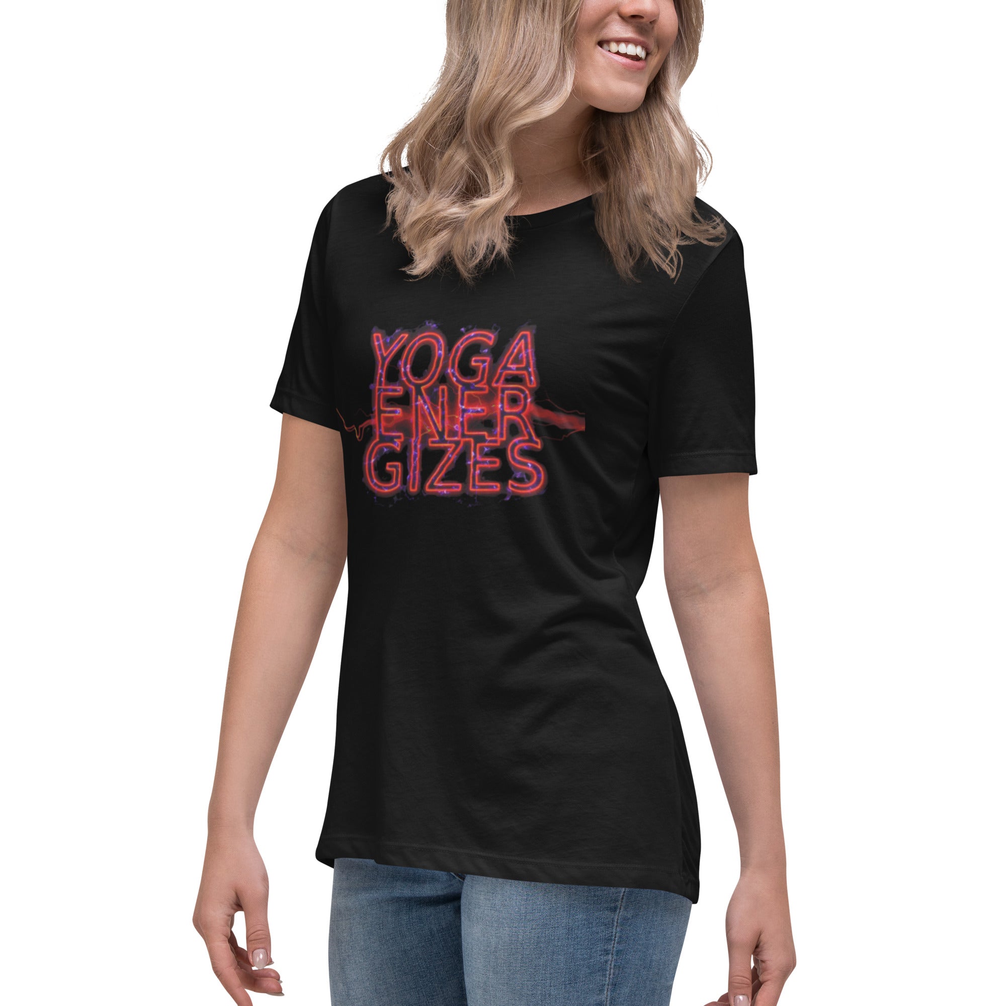 Yoga Energizes Women's T-shirt - POD SARTO