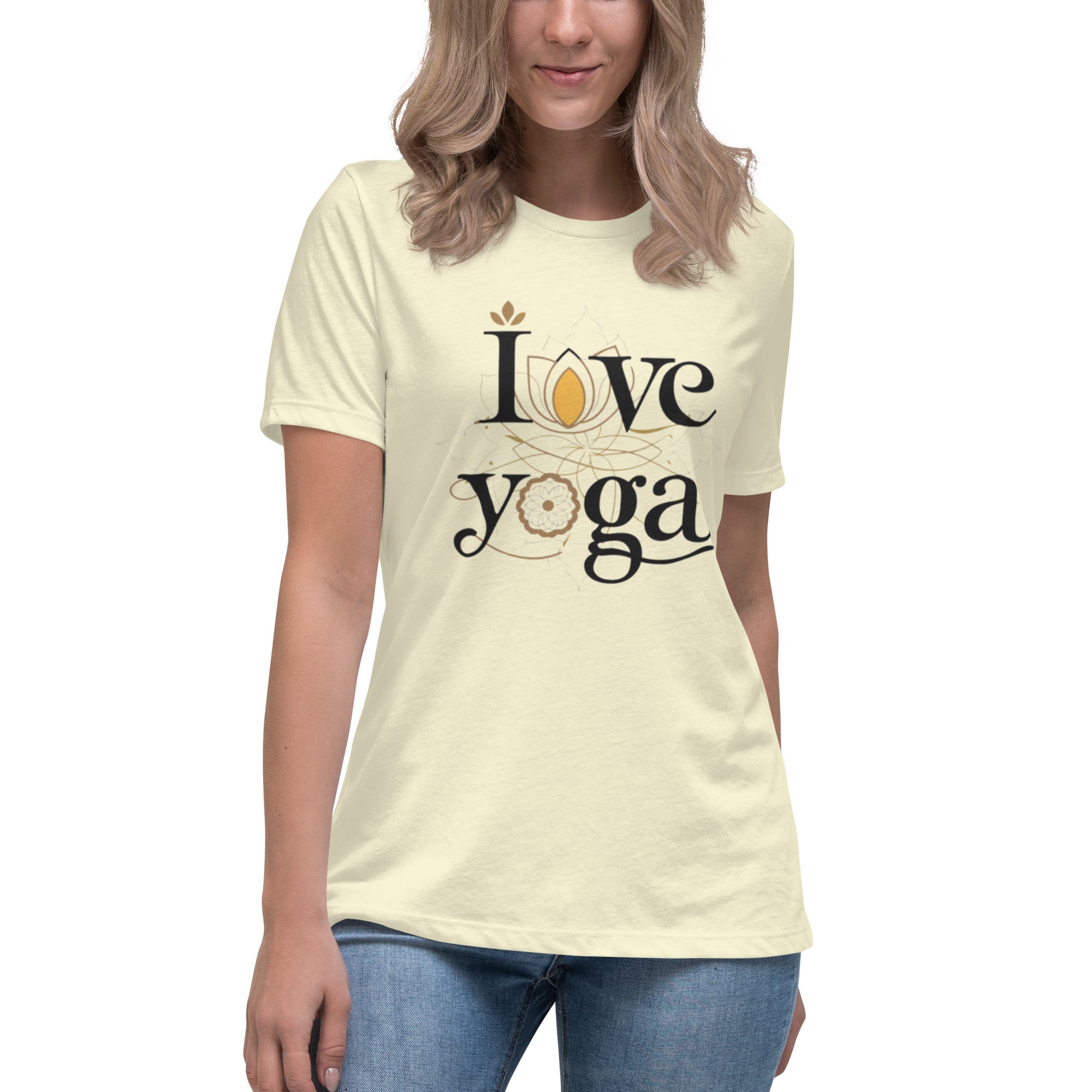 I Love Yoga Women's T-shirt - POD SARTO