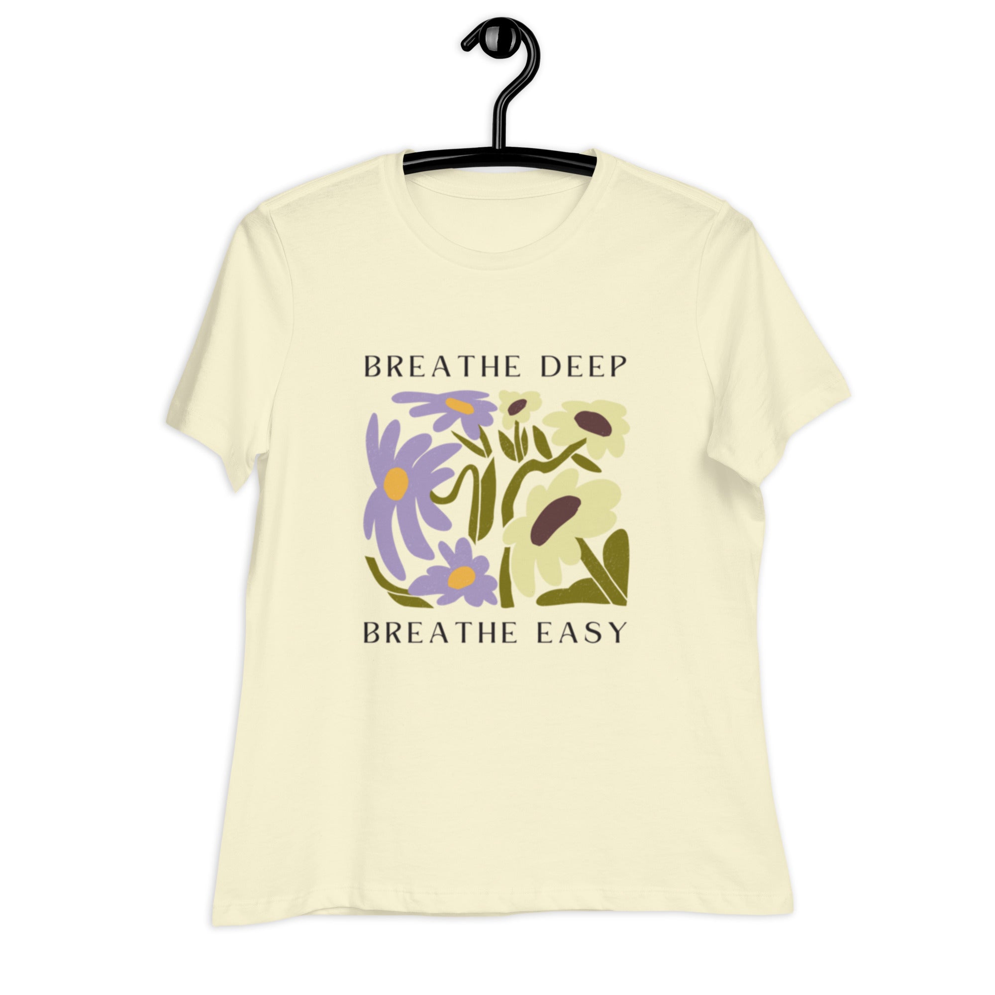 Breathe Deep Breathe Easy Women's T-Shirt Printful