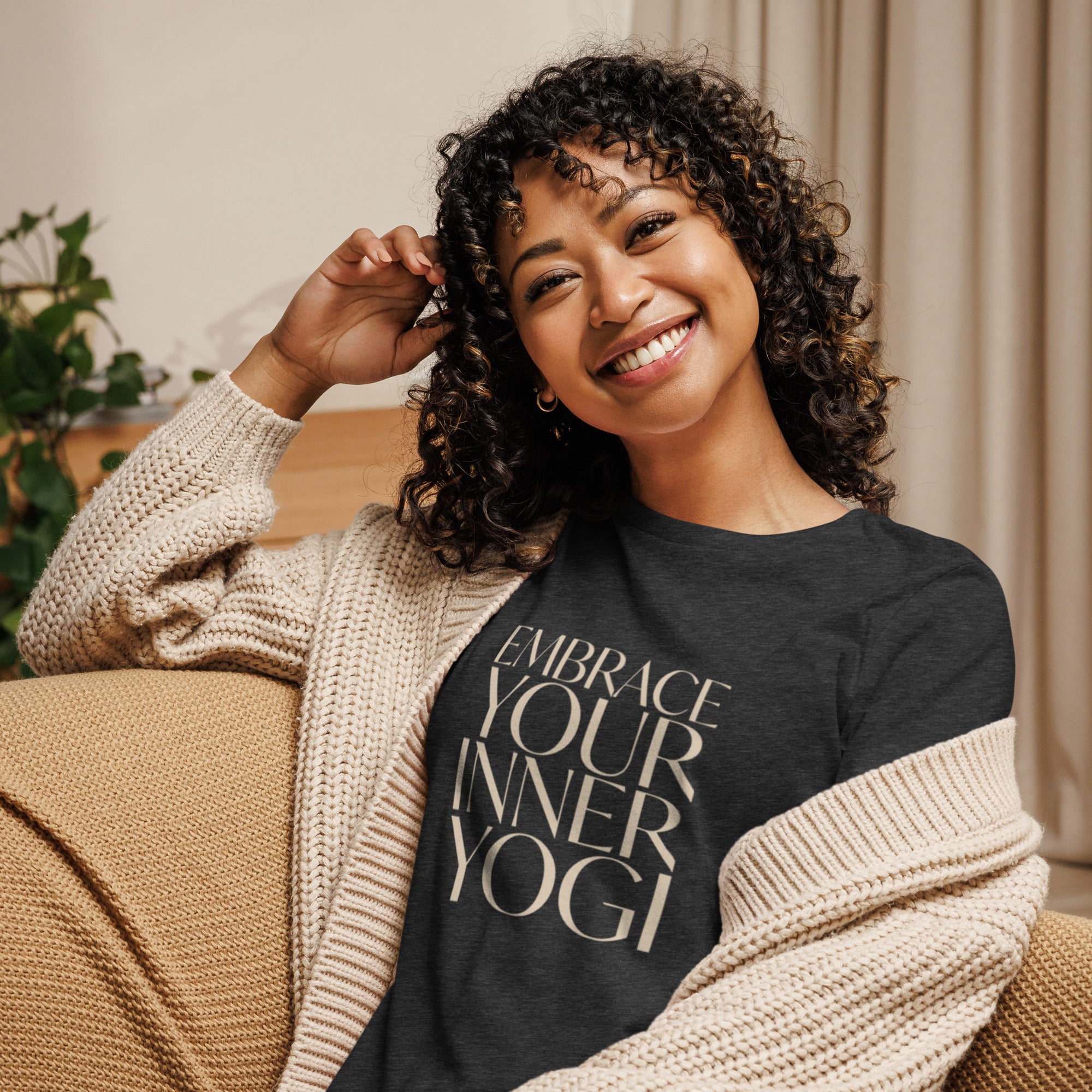 Embrace Your Inner Yogi Women's T-shirt - POD SARTO