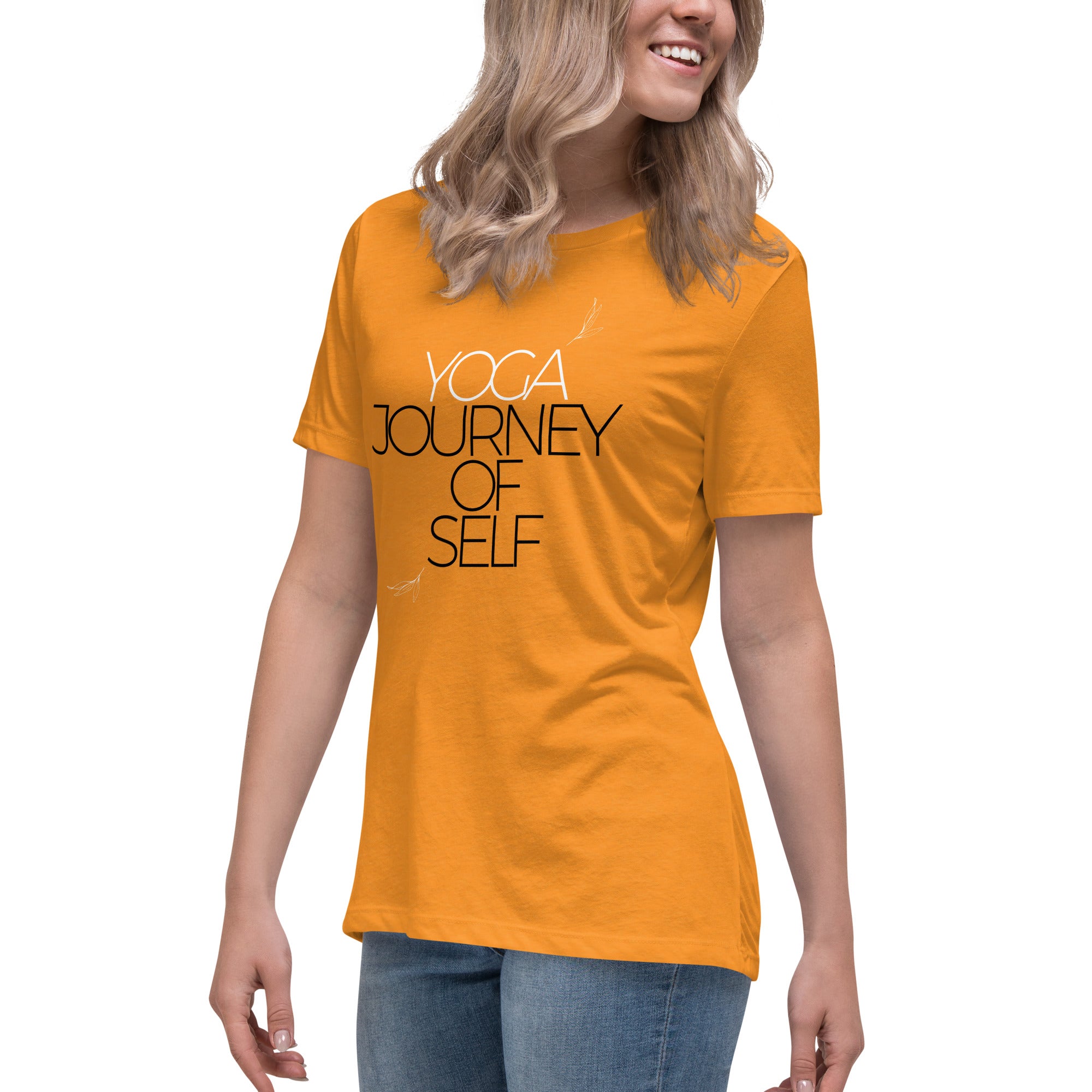 Yoga means Journey of Self Women's T-shirt Printful