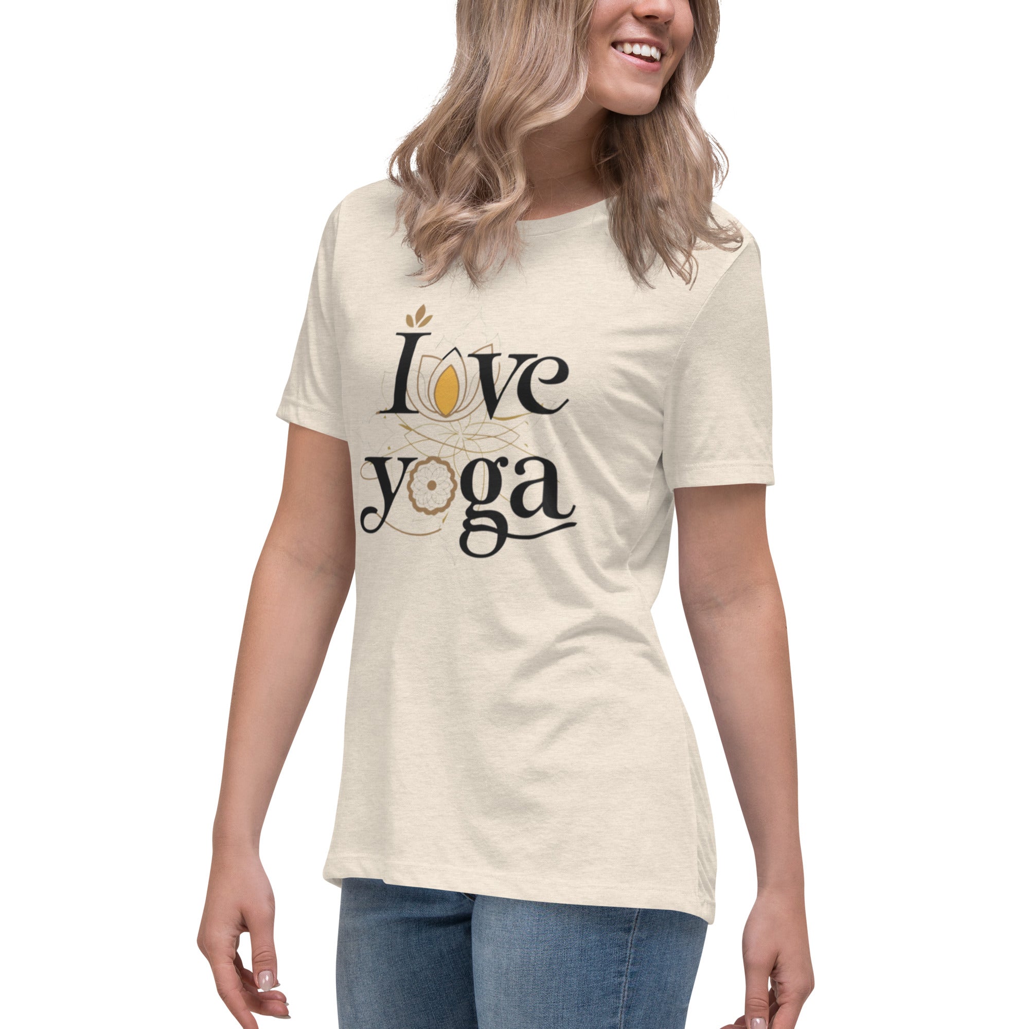 I Love Yoga Women's T-shirt - POD SARTO