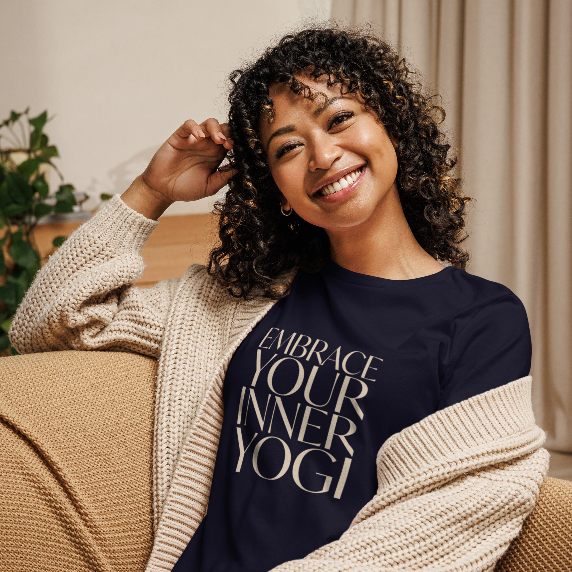 Embrace Your Inner Yogi Women's T-shirt - POD SARTO