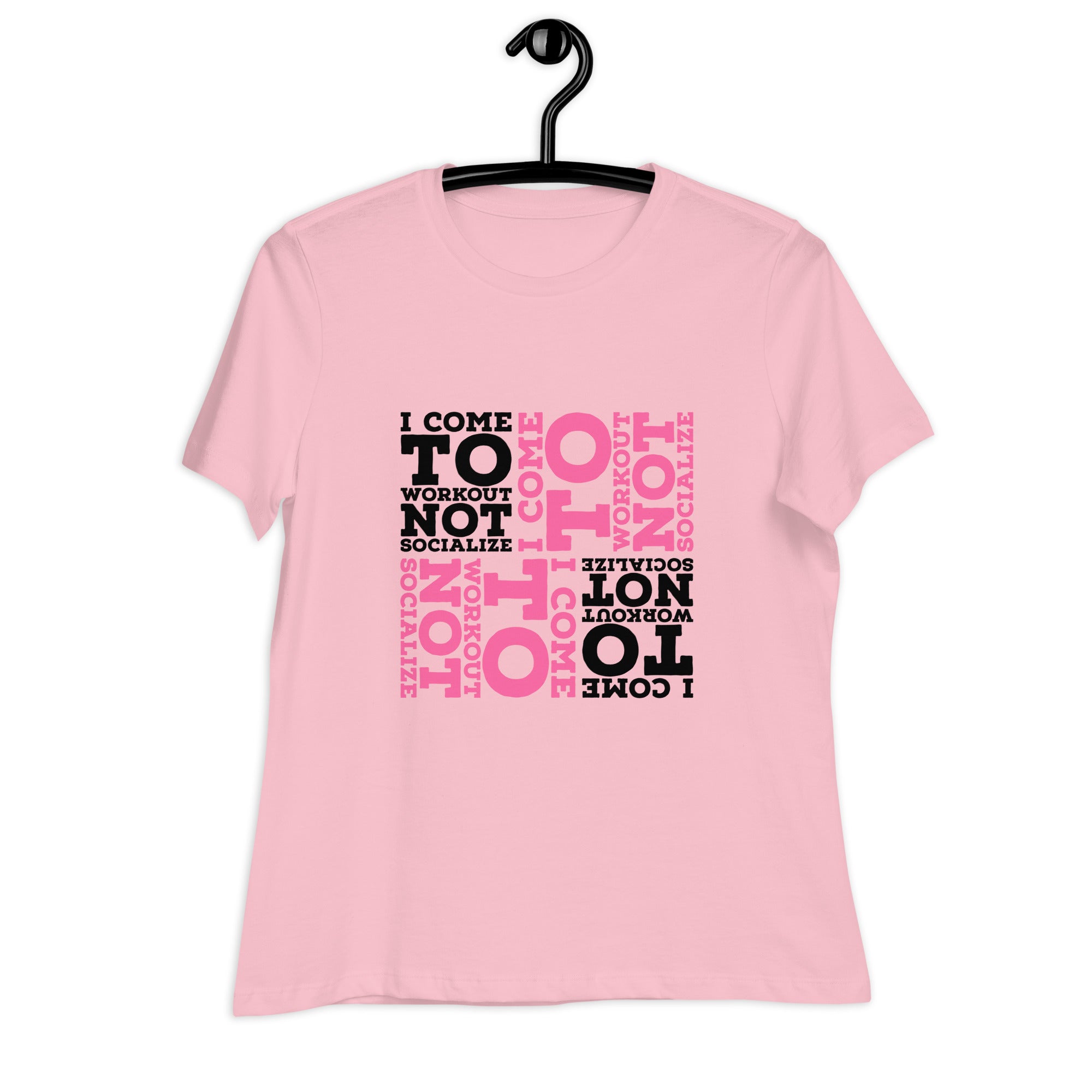 Workout Not Socialize T-Shirt for Women - POD Sarto