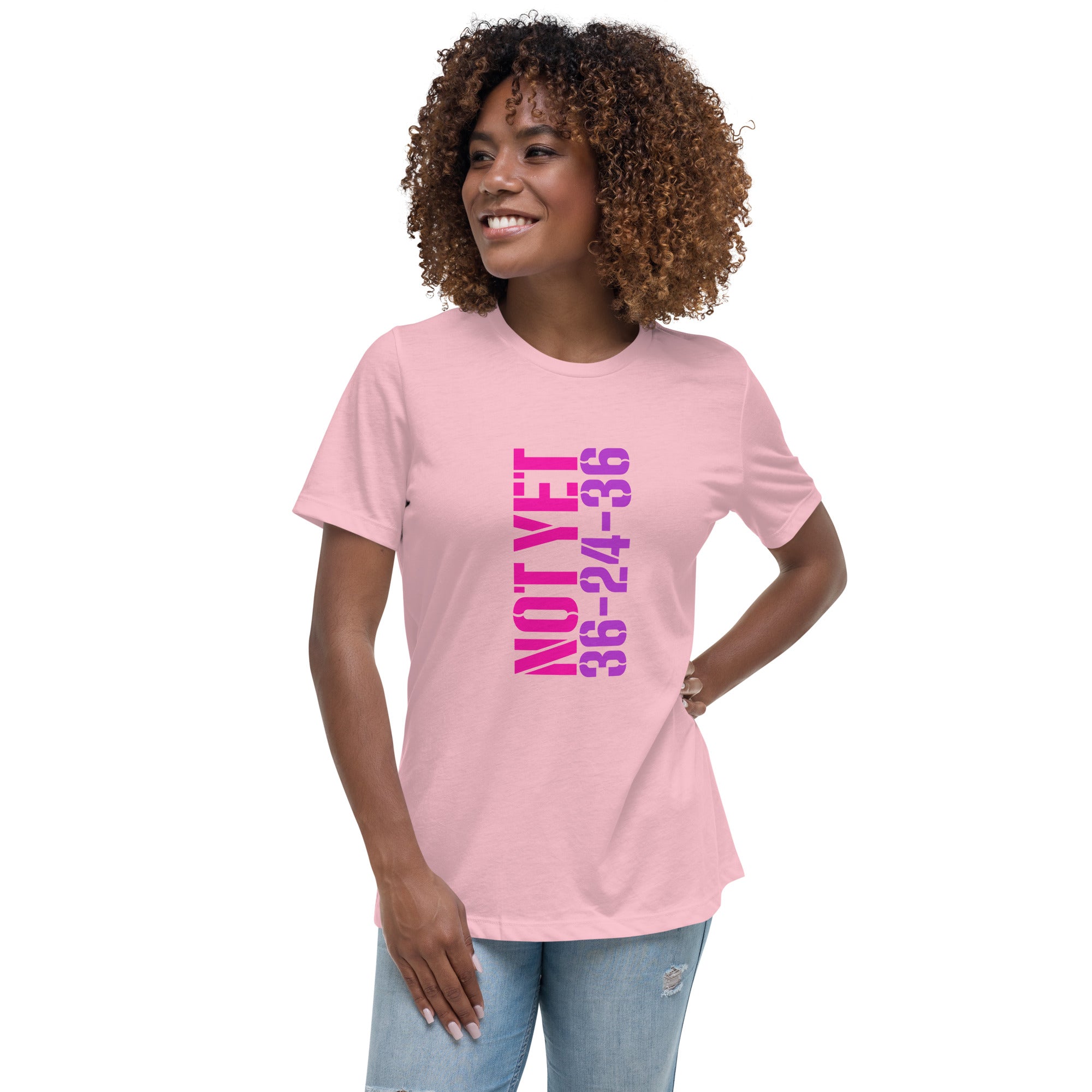 Not Yet 36-24-36 T-Shirt for Women - POD Sarto