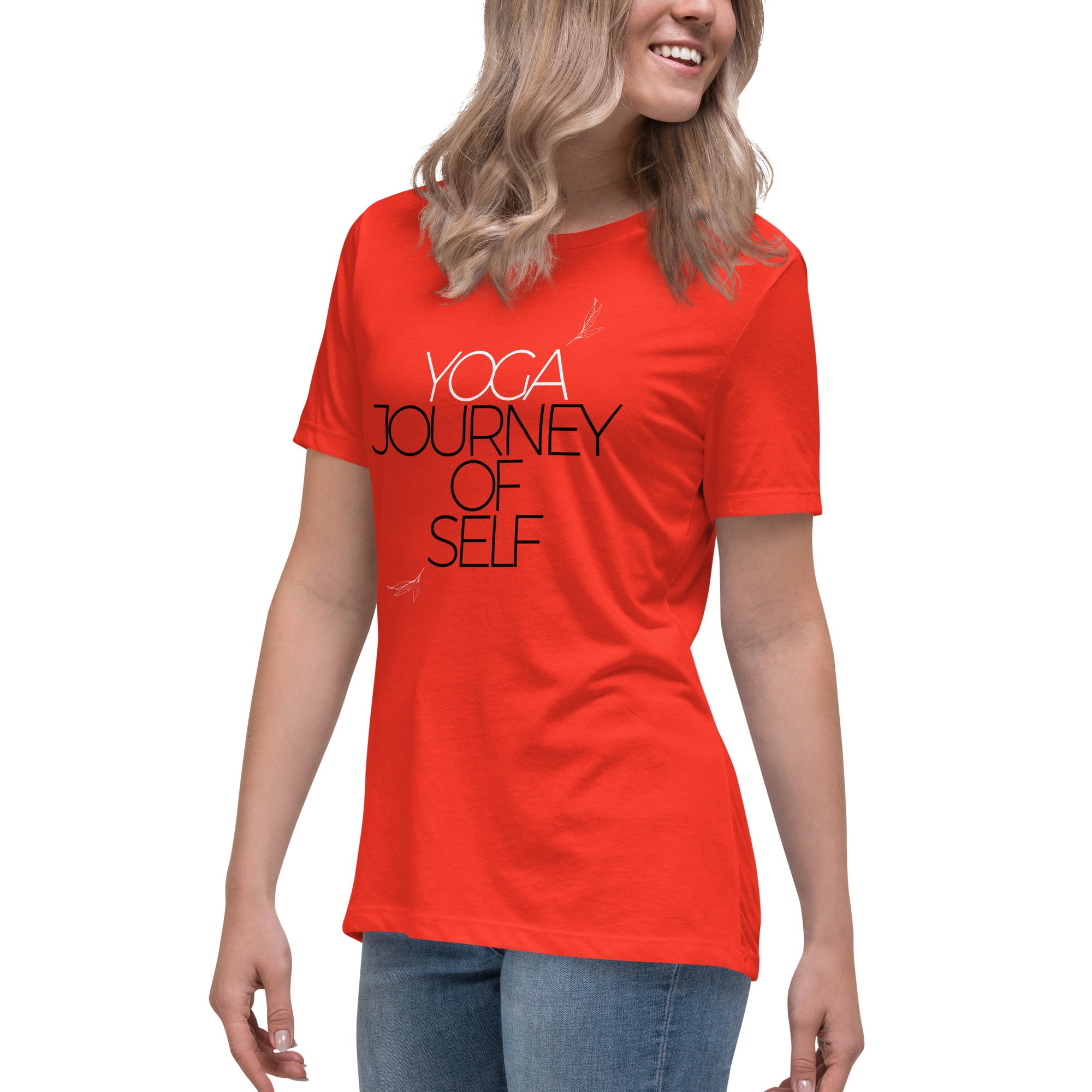 Yoga means Journey of Self Women's T-shirt Printful