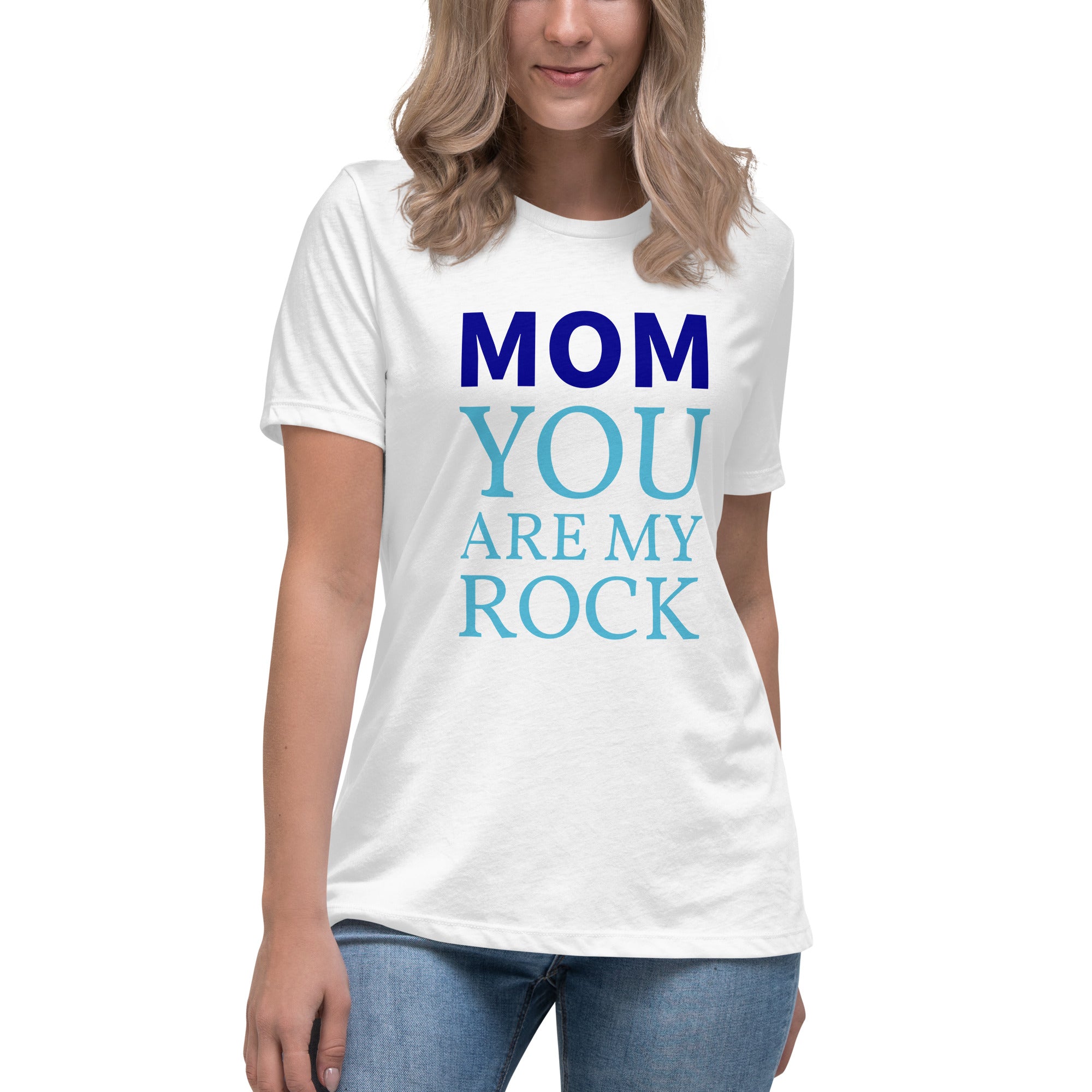 Mom you are my Rock T-shirt for Women | Gift for Mom | POD Sarto