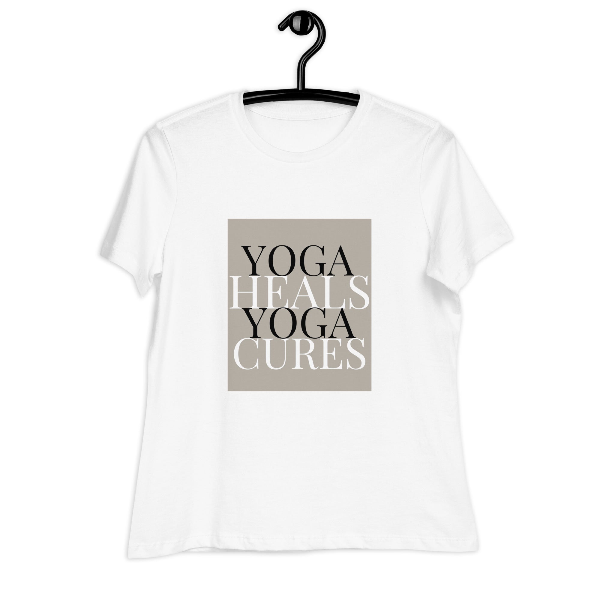 Yoga Heals Yoga Cures Women's T-Shirt - POD SARTO