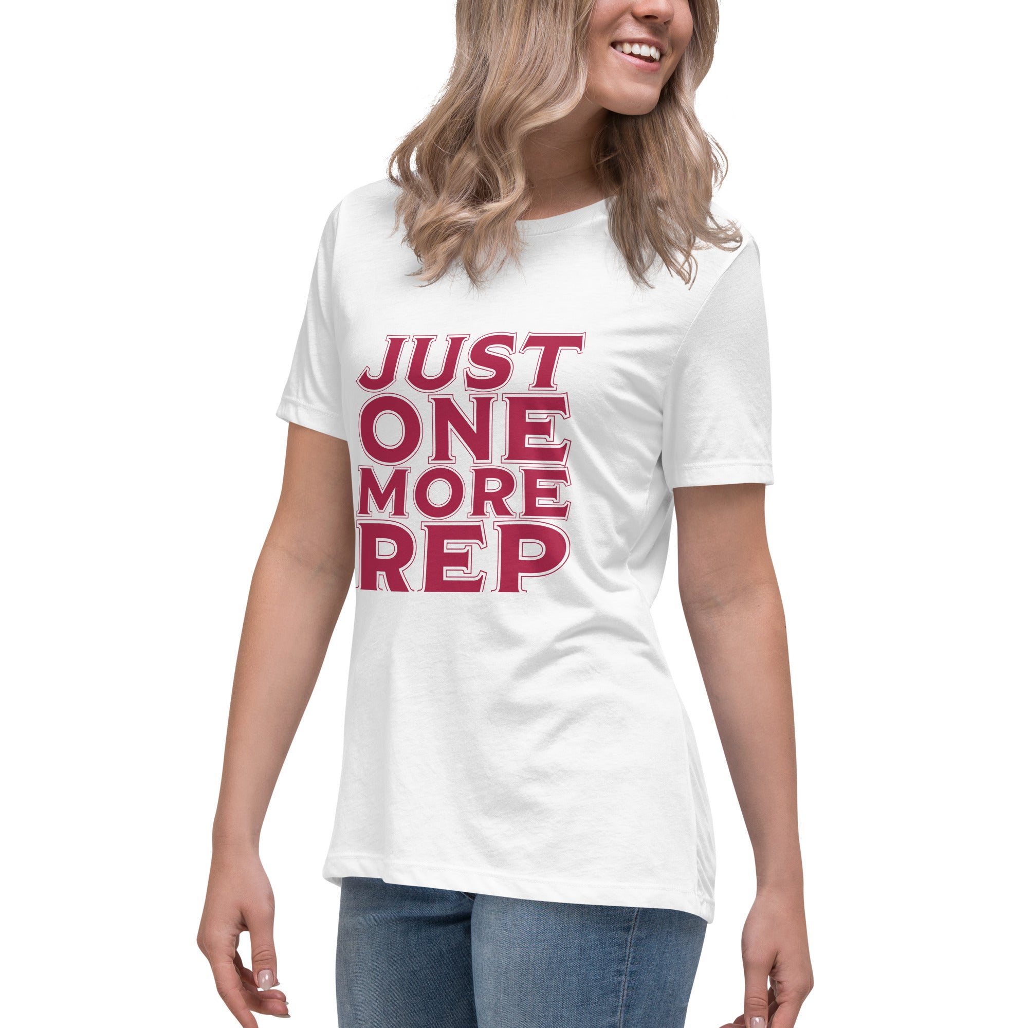 Just One More Rep T-shirt for Women - POD Sarto