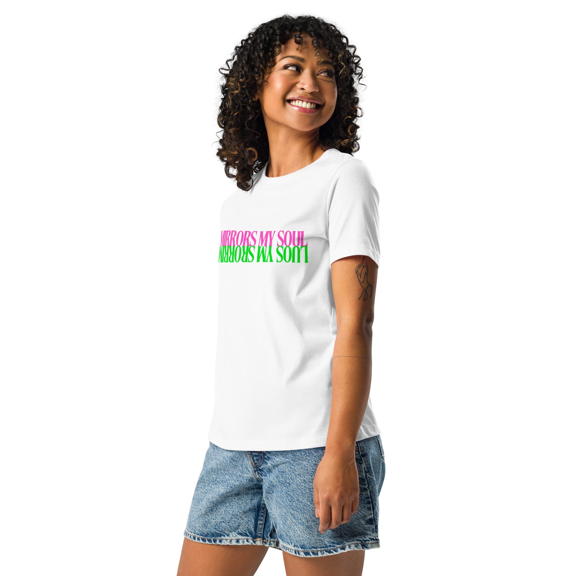 Mirrors My Soul Women's T-Shirt - POD SARTO