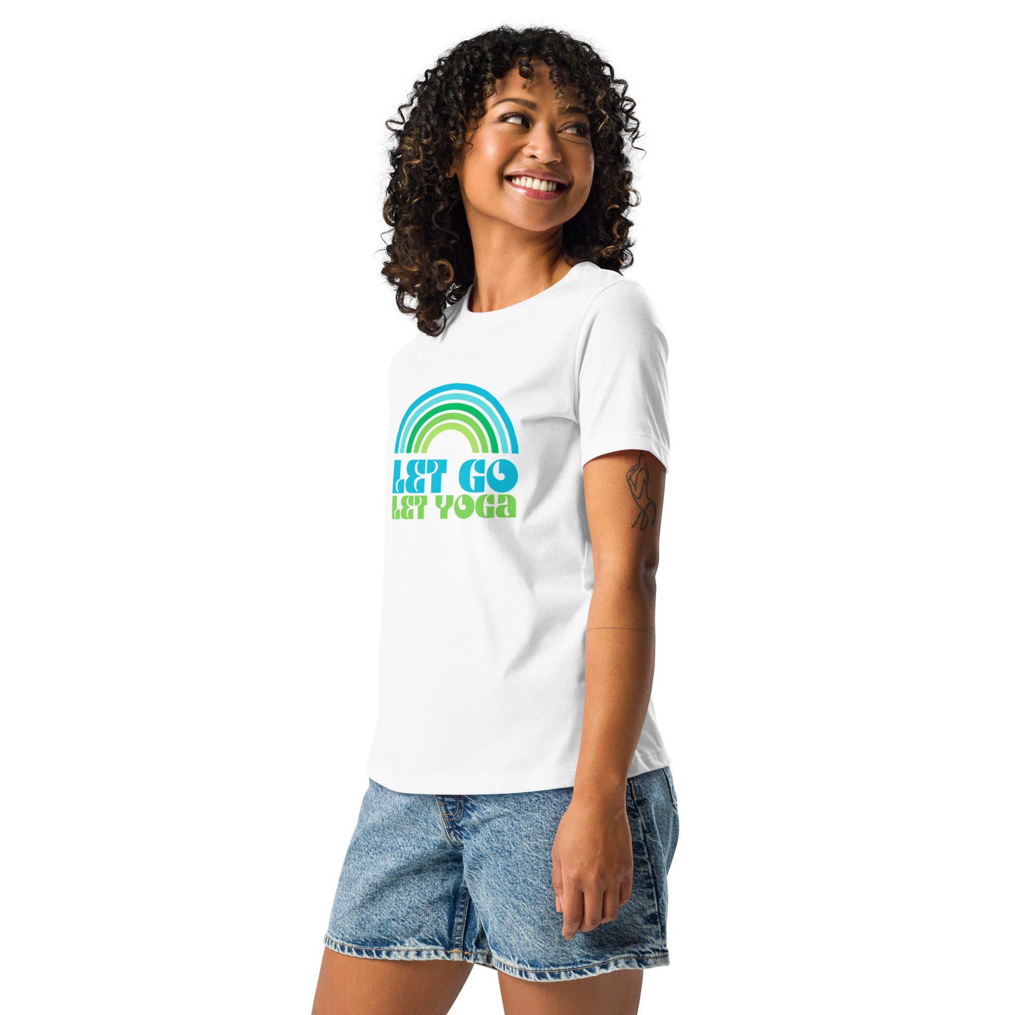 Let Go Let Yoga Women's T-shirt - POD SARTO