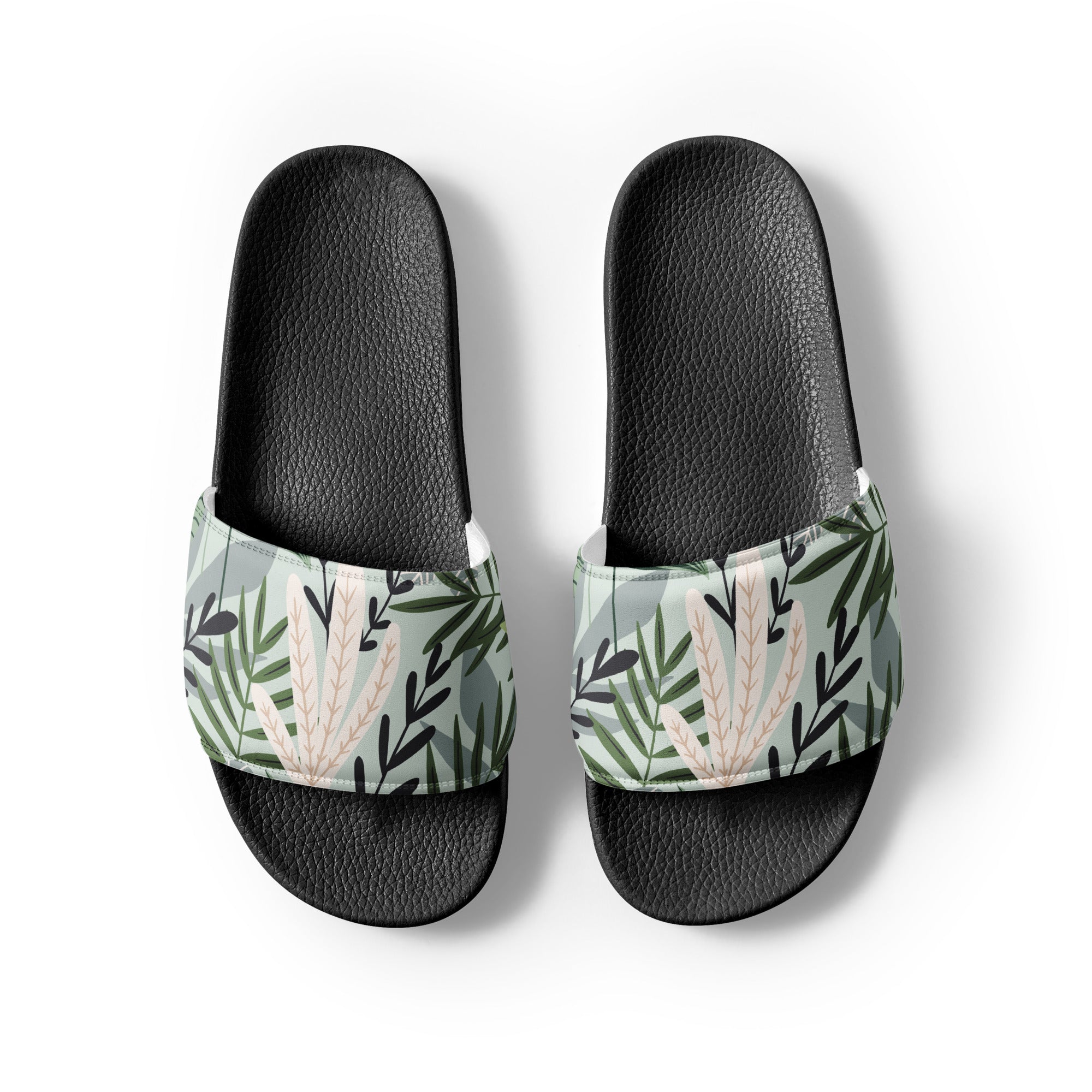 Leafy Glow Women's Slides - POD Sarto