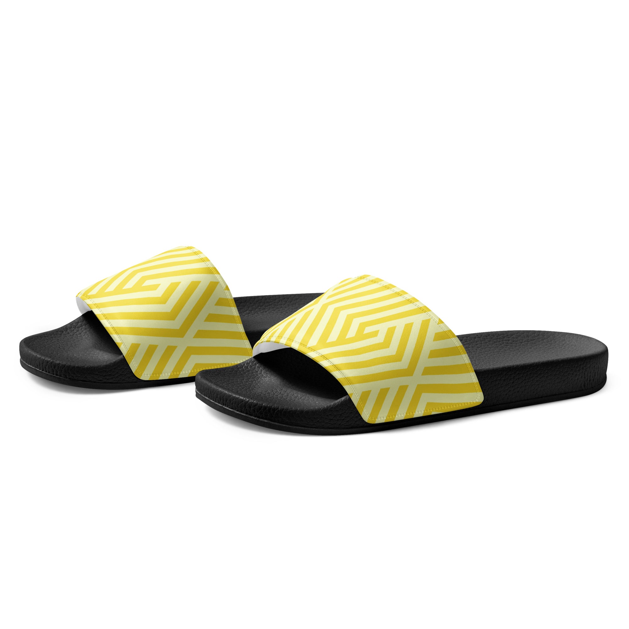 Sunny Geometry Women's Slides | POD Sarto