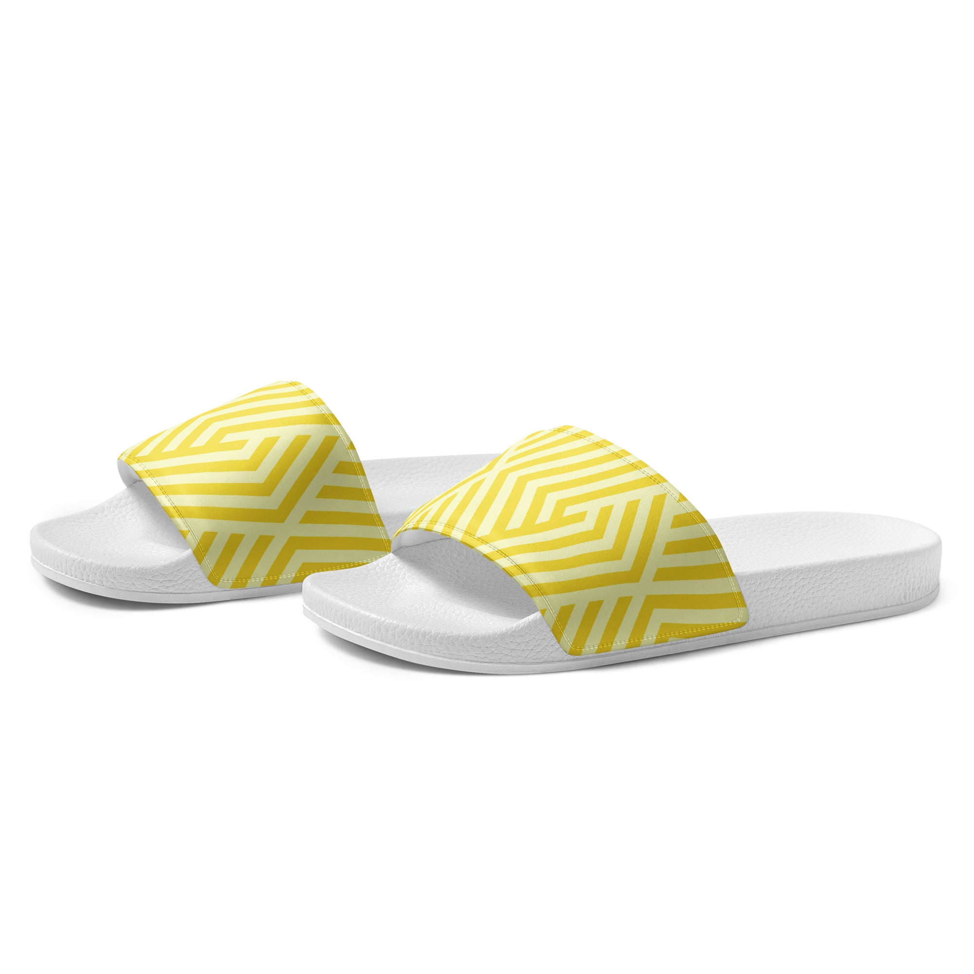 Sunny Geometry Women's Slides | POD Sarto