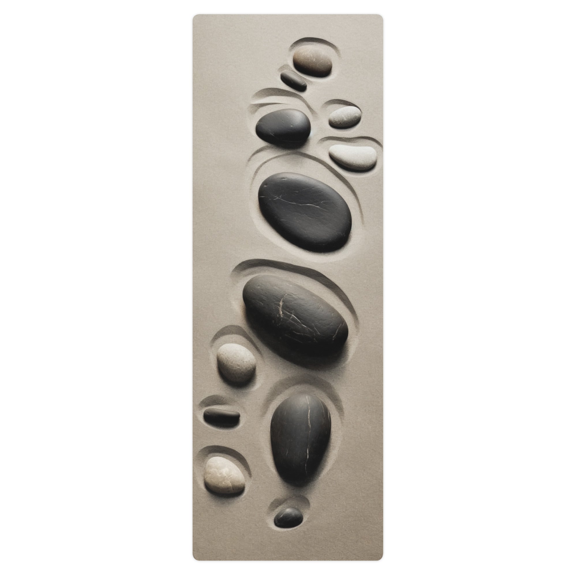 Zen Pebble Shore Yoga Mat - POD Sarto