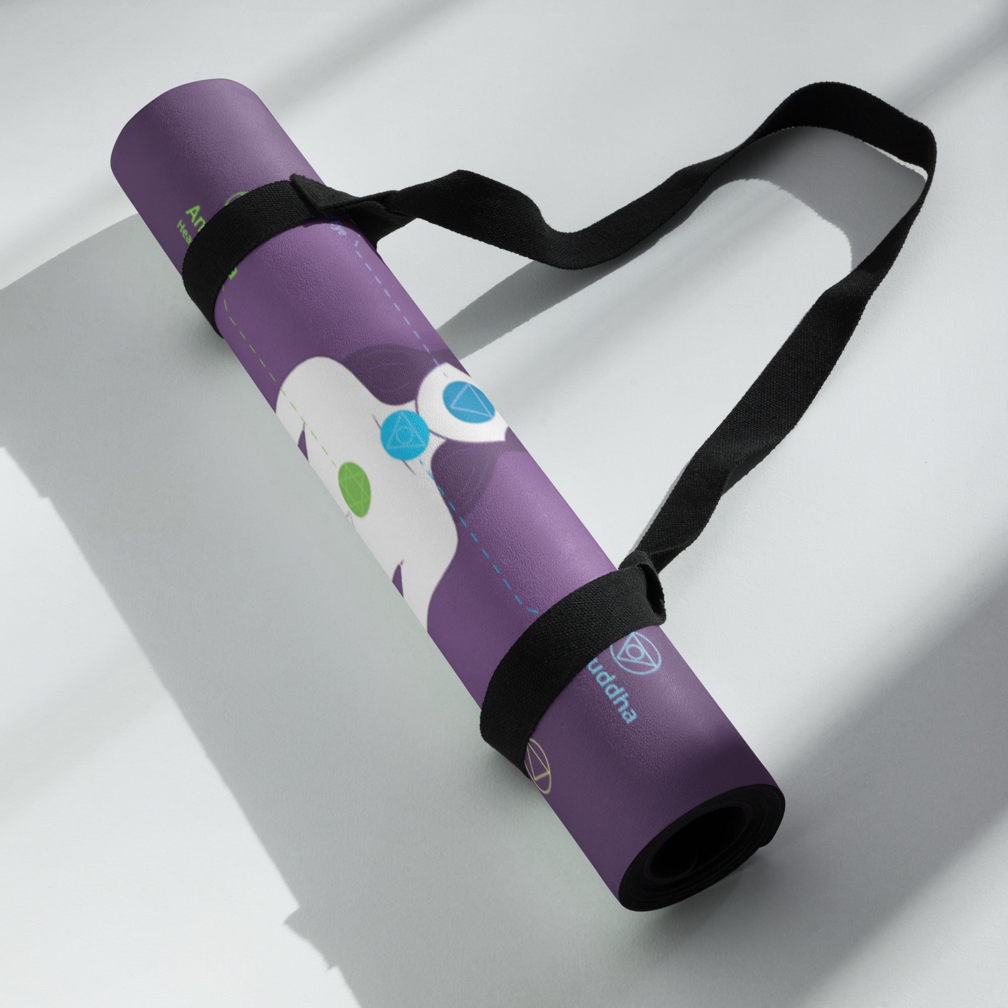 Mystic Purple Chakra Alignment Yoga Mat - POD Sarto