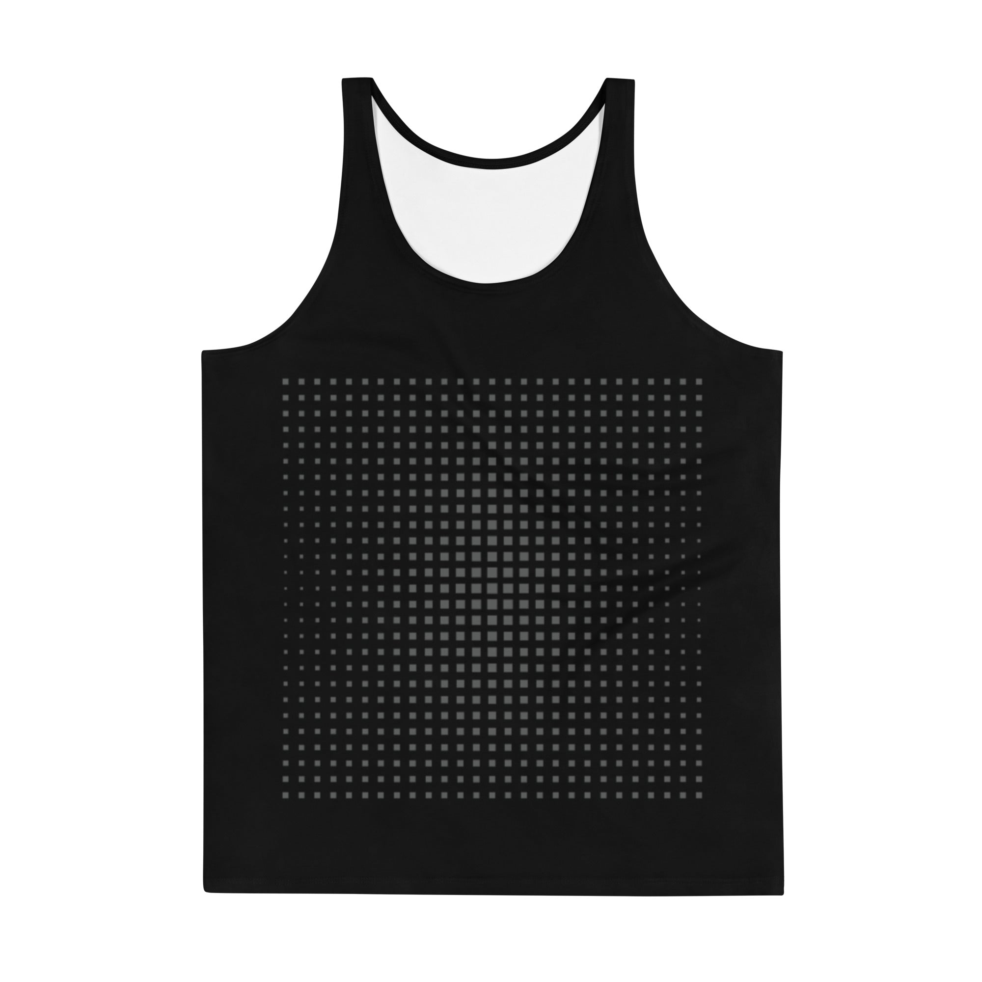 Gym Black Men's Tank Top - POD Sarto