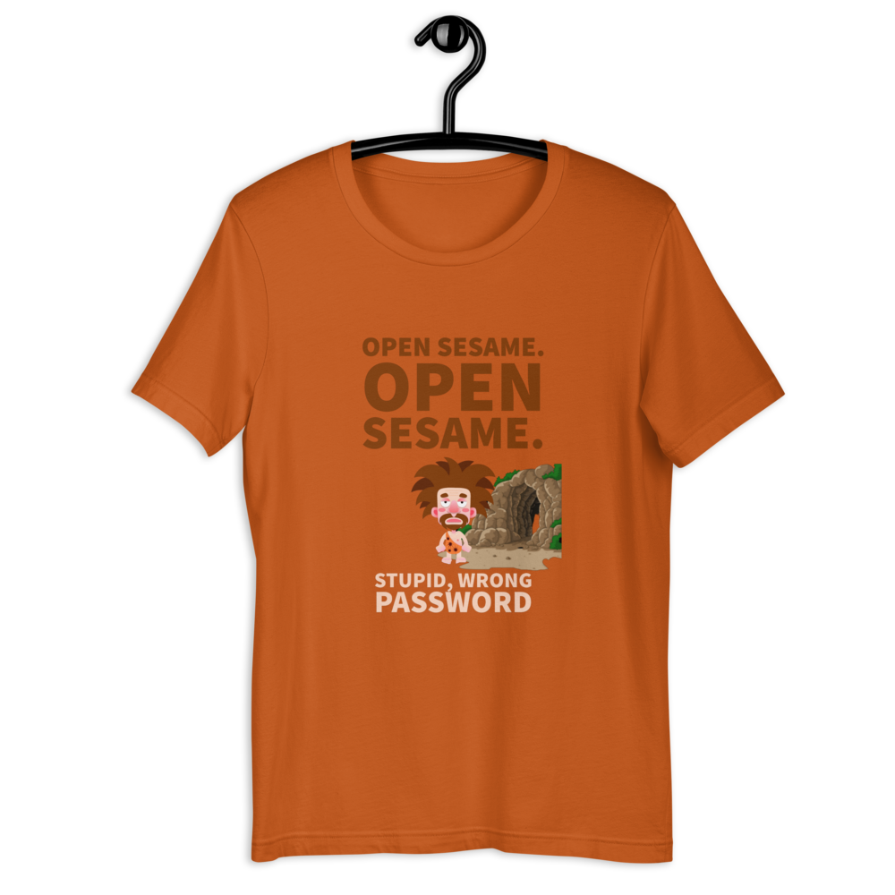 Open Sesame T-shirt for Men - POD Sarto