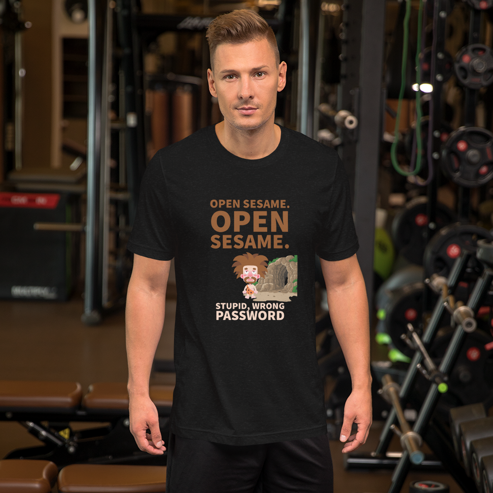 Open Sesame T-shirt for Men - POD Sarto