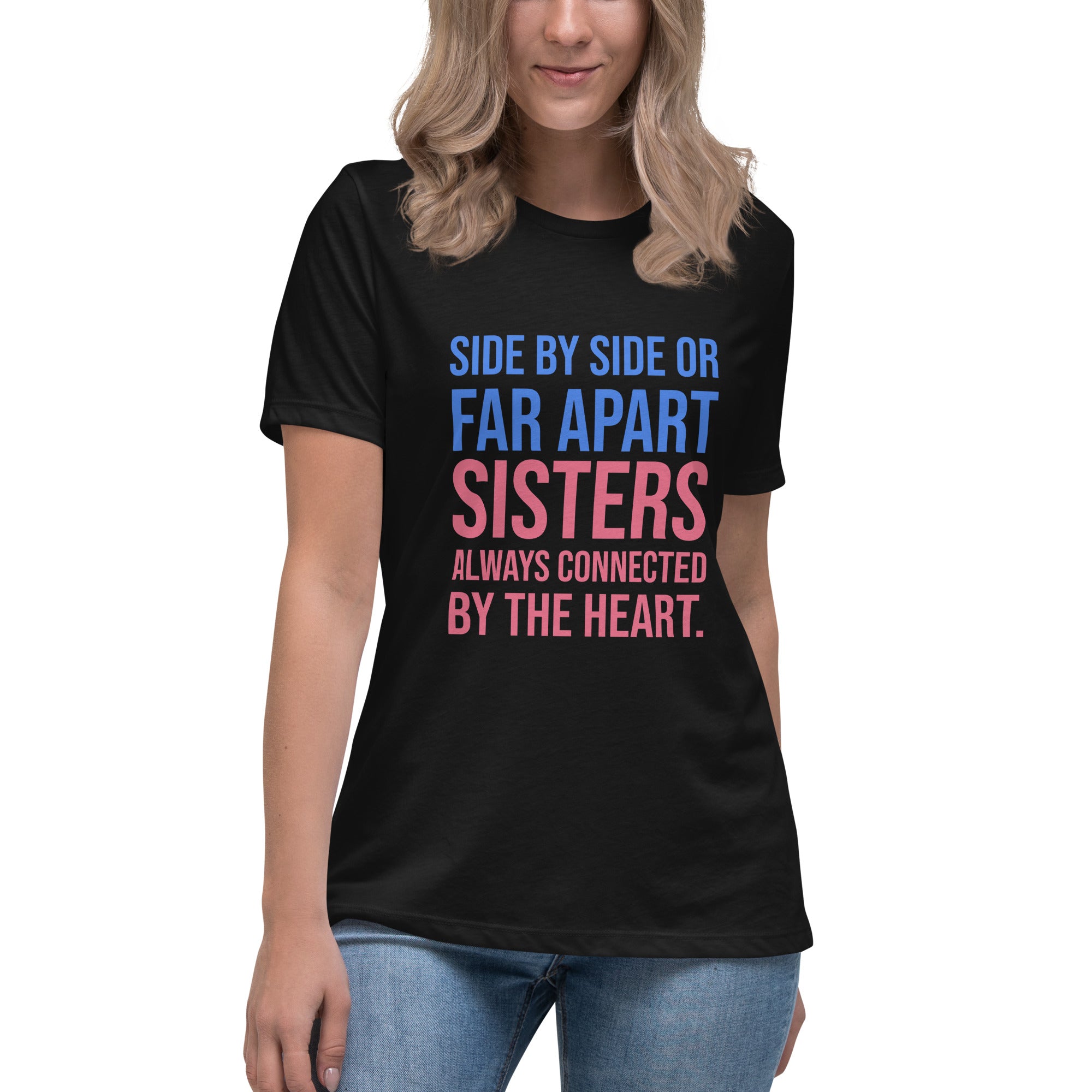 Sisters Forever T-Shirt for Women | Gift for Sister | POD Sarto